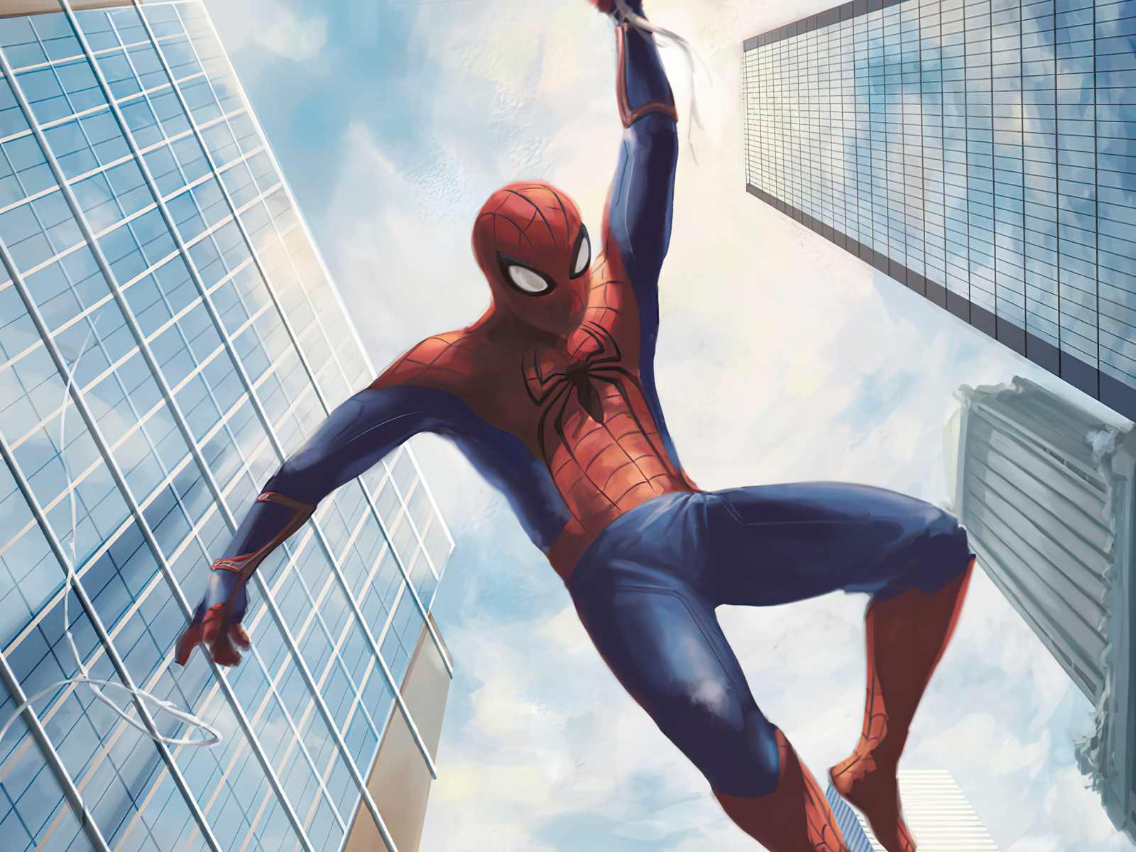 1600x1200 Spiderman Swinging 4k Wallpaper,1600x1200 Resolution HD 4k ...