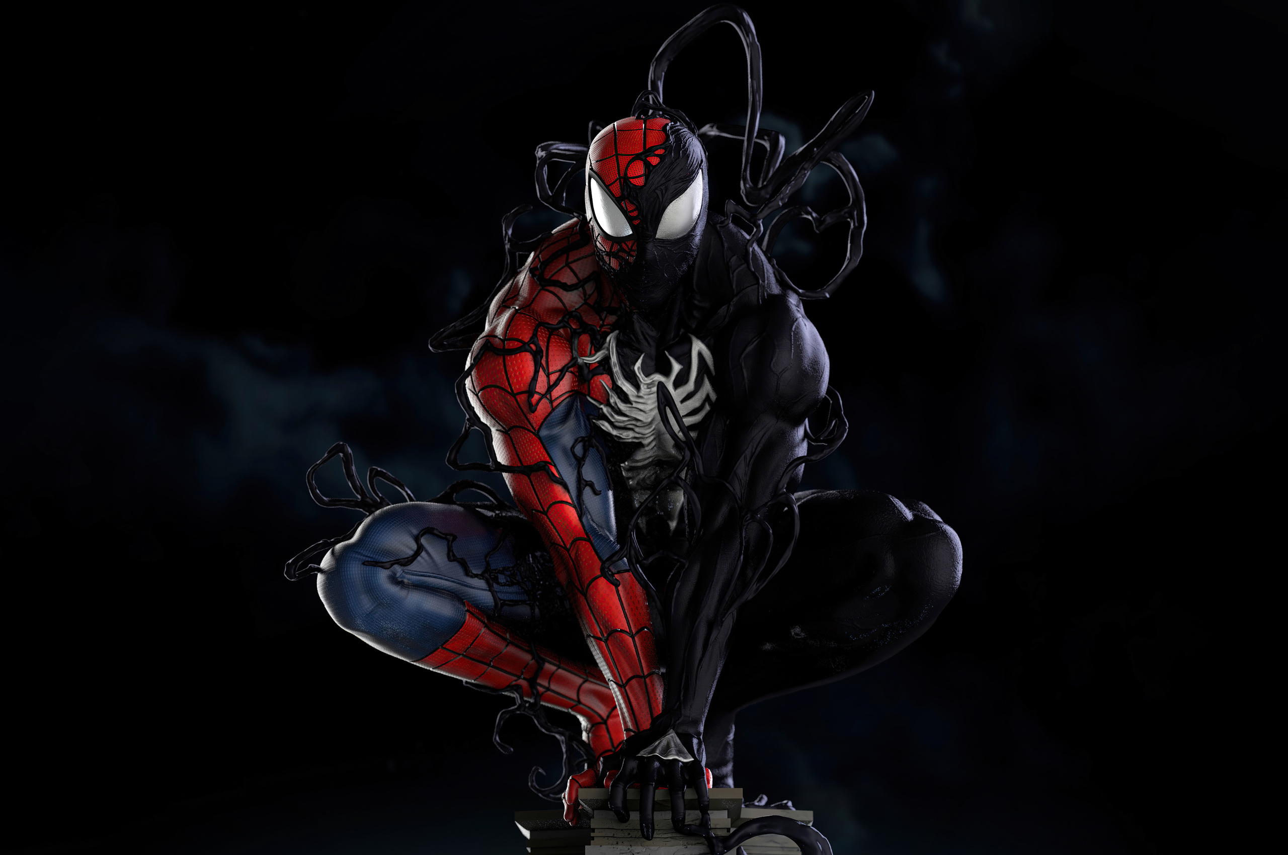 2560x1700 Spiderman Symbiote Transformation 5k Chromebook Pixel HD 4k ...