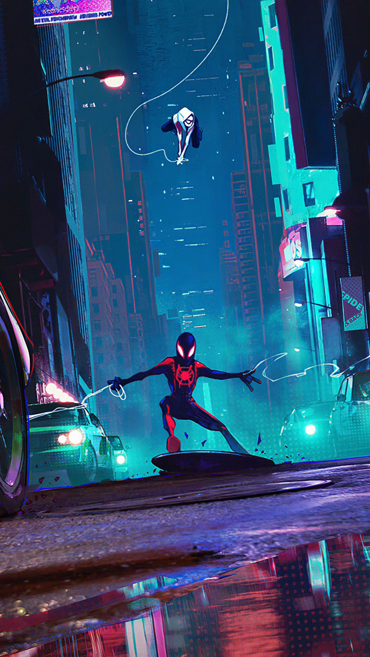 1440x2560 Spiderman Taxi Samsung Galaxy S6,S7 ,Google Pixel XL ,Nexus 6 ...