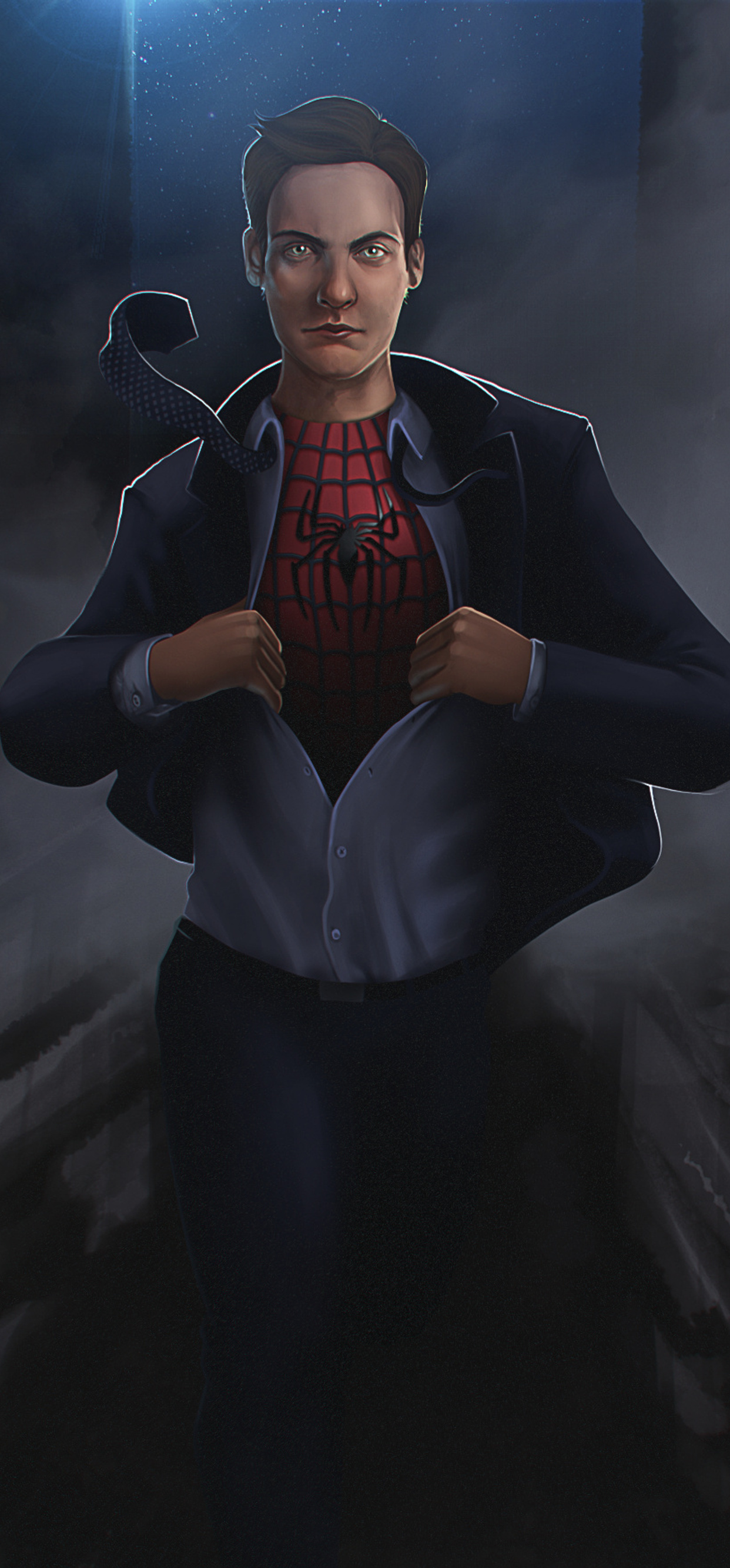 1242x2668 Spiderman Tobey Maguire Iphone XS MAX ,HD 4k Wallpapers