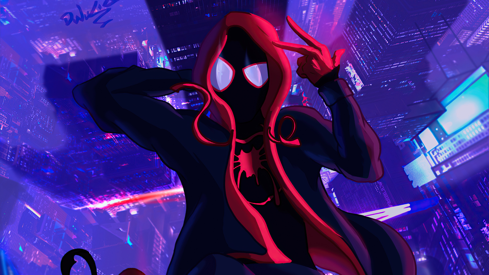 1920x1080 Spiderverse Animated 4k Laptop Full HD 1080P HD 4k Wallpapers,  Images, Backgrounds, Photos and Pictures