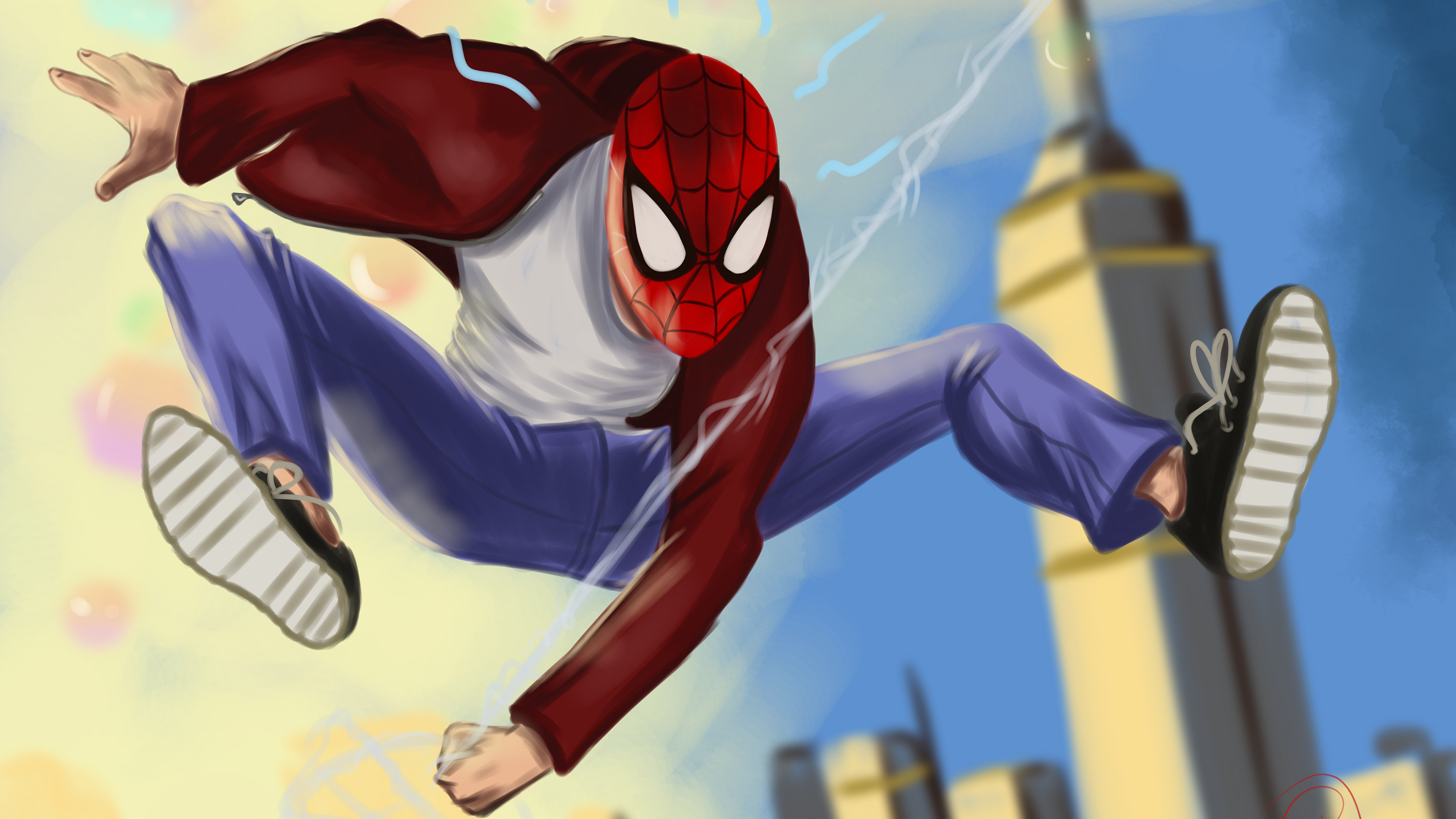 3840x2160 Spidey Detour 4k 4k HD 4k Wallpapers, Images, Backgrounds