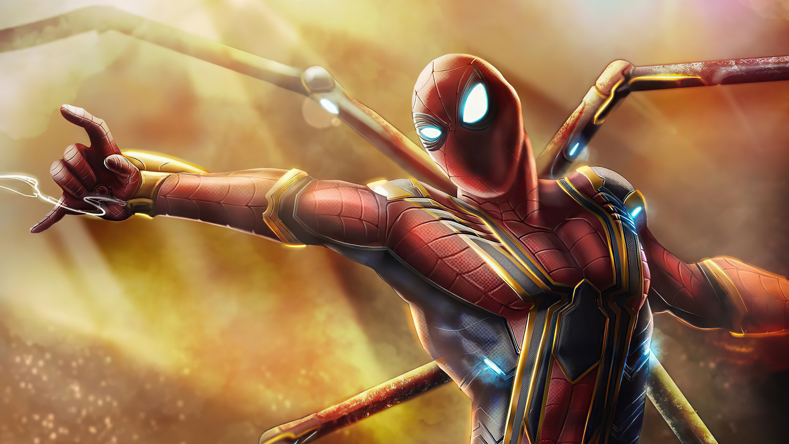 spidey iron man