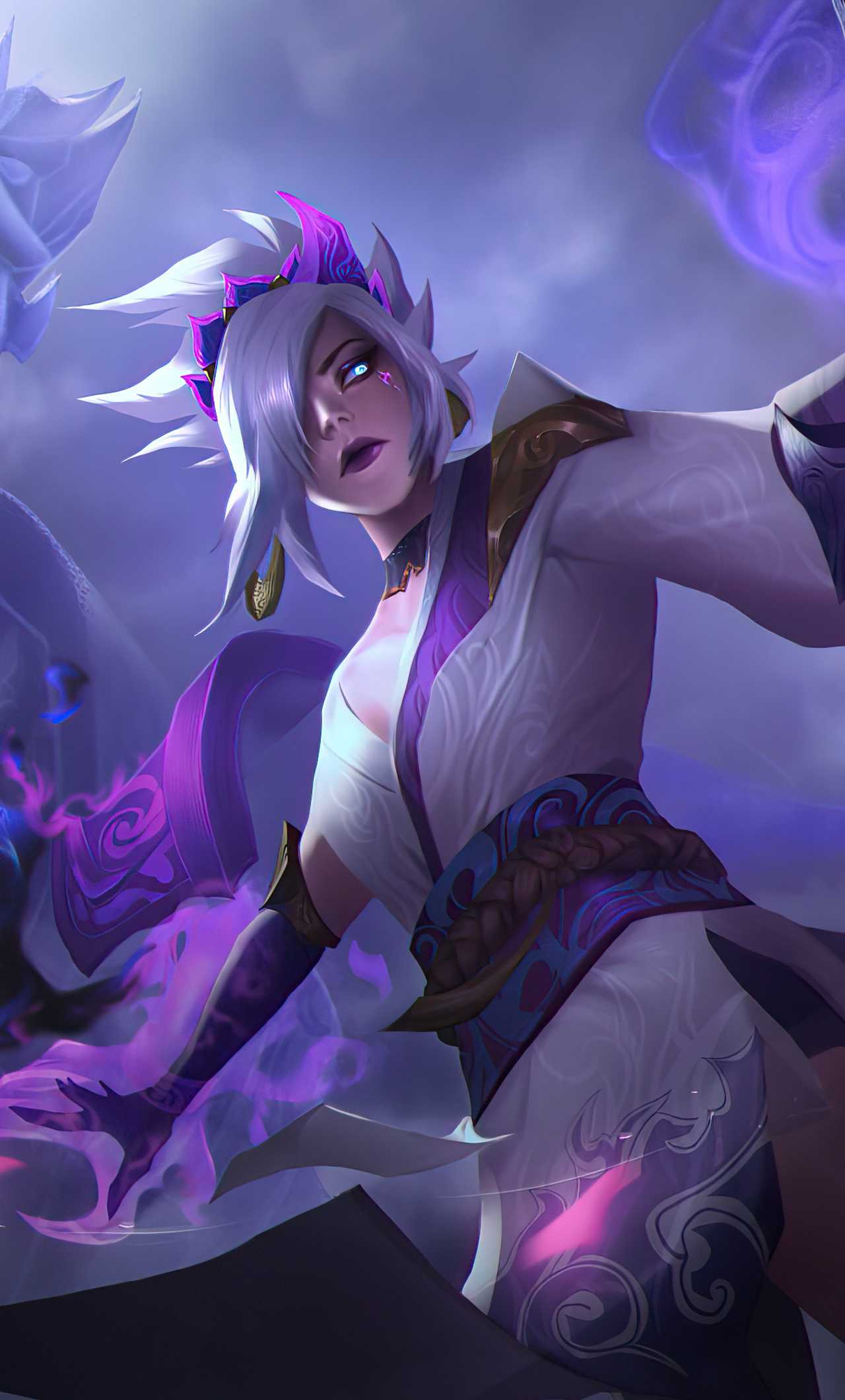 HD wallpaper: League of Legends, spirit blossom, Riven (League of