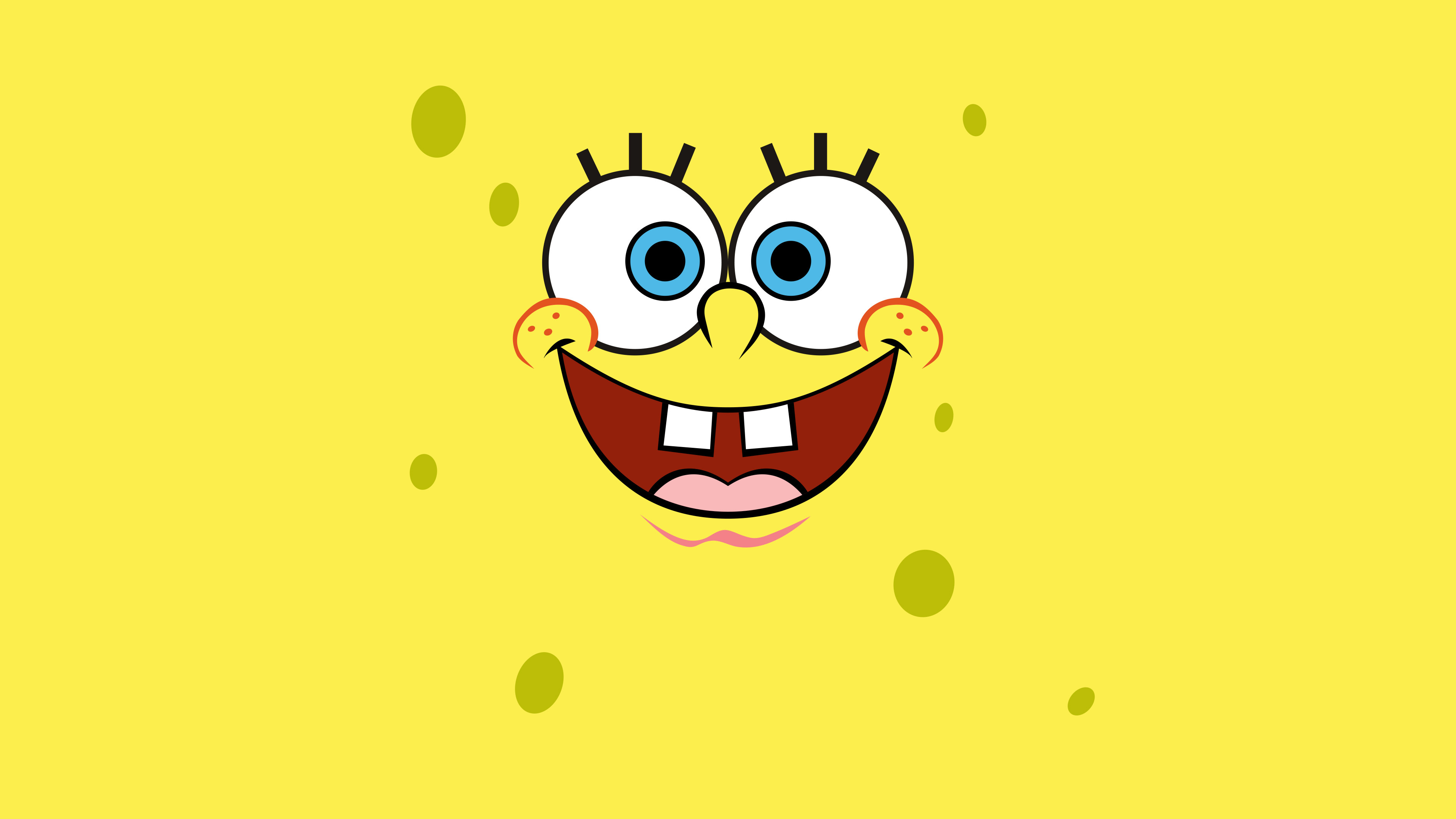 Spongebob Squarepants Minimalist 4k In 3840x2160 Resolution. spongebob-squa...