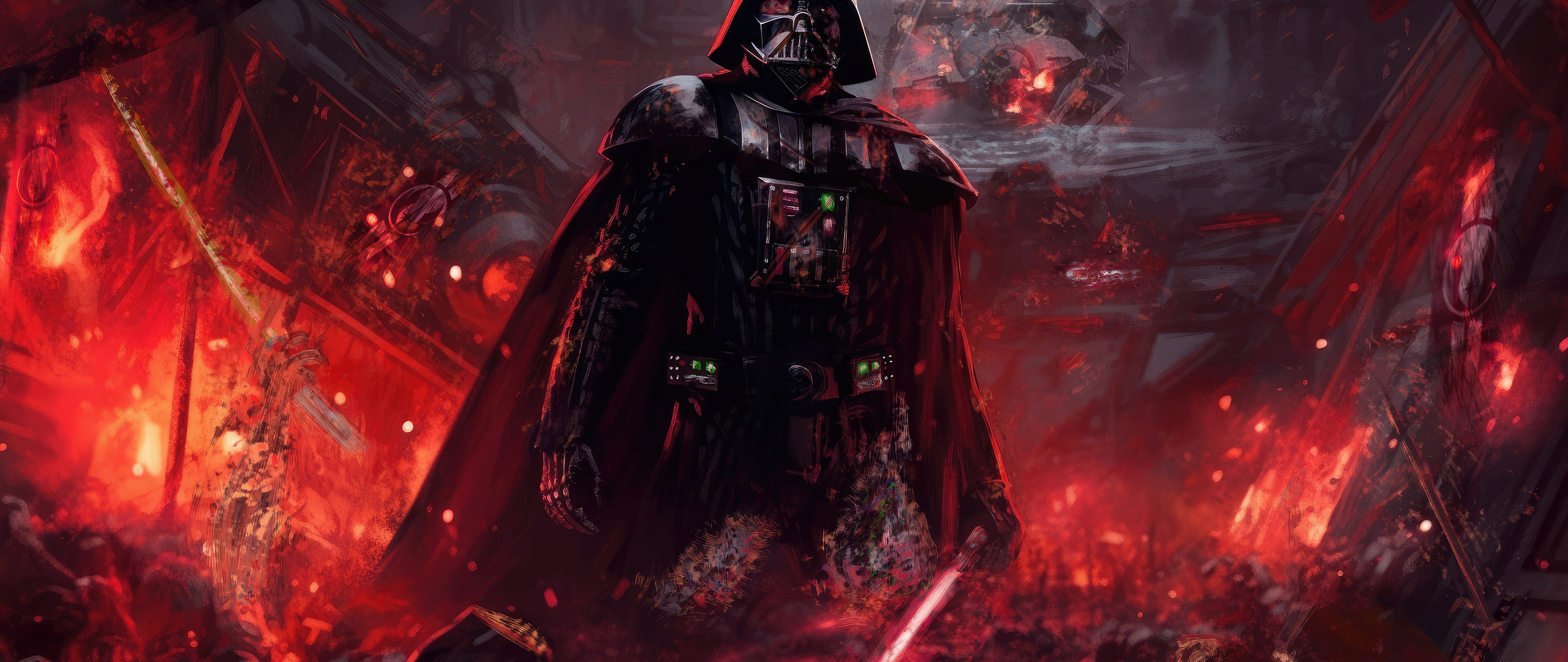 2560x1080 Star Wars Darth Vader Finish What He Started 2560x1080 ...