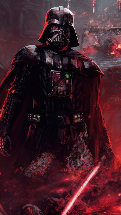 412x732 Star Wars Darth Vader Finish What He Started 412x732 Resolution ...