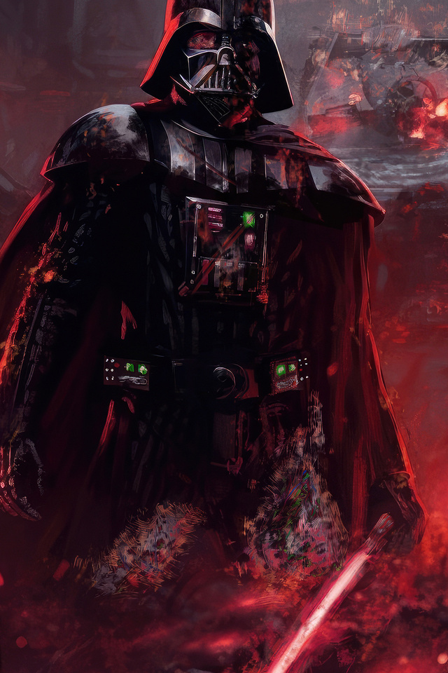 640x960 Star Wars Darth Vader Finish What He Started iPhone 4, iPhone ...