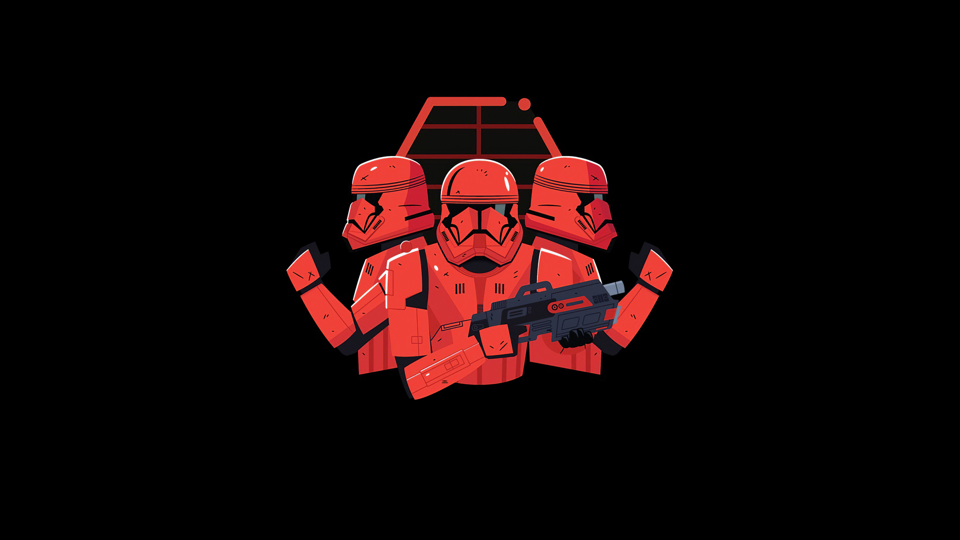 1920x1080 Star Wars Stormtrooper Minimal Art Laptop Full Hd 1080p Hd 4k Wallpapers Images Backgrounds Photos And Pictures