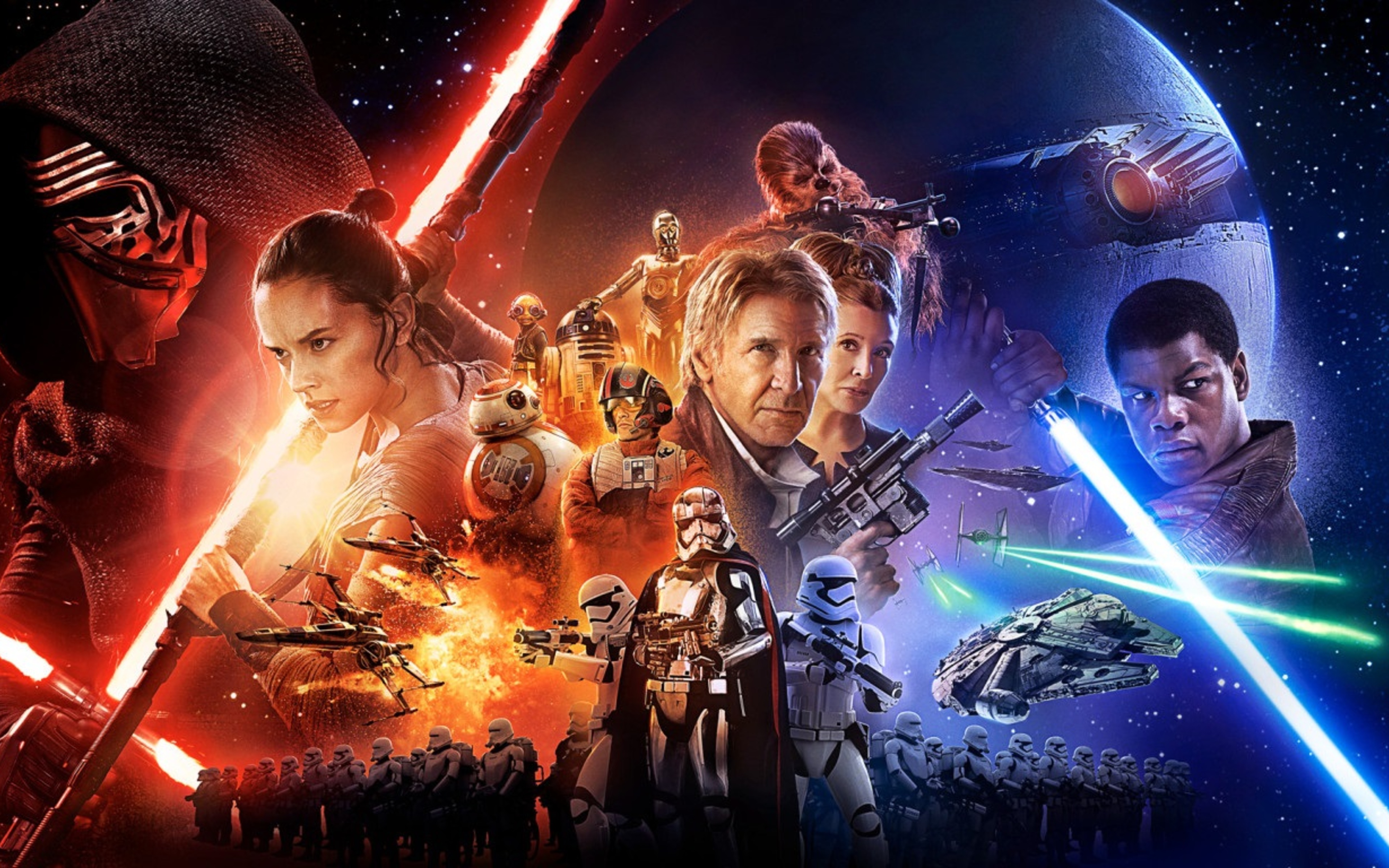 3840x2400 Star Wars The Force Awakens Poster 4k HD 4k Wallpapers