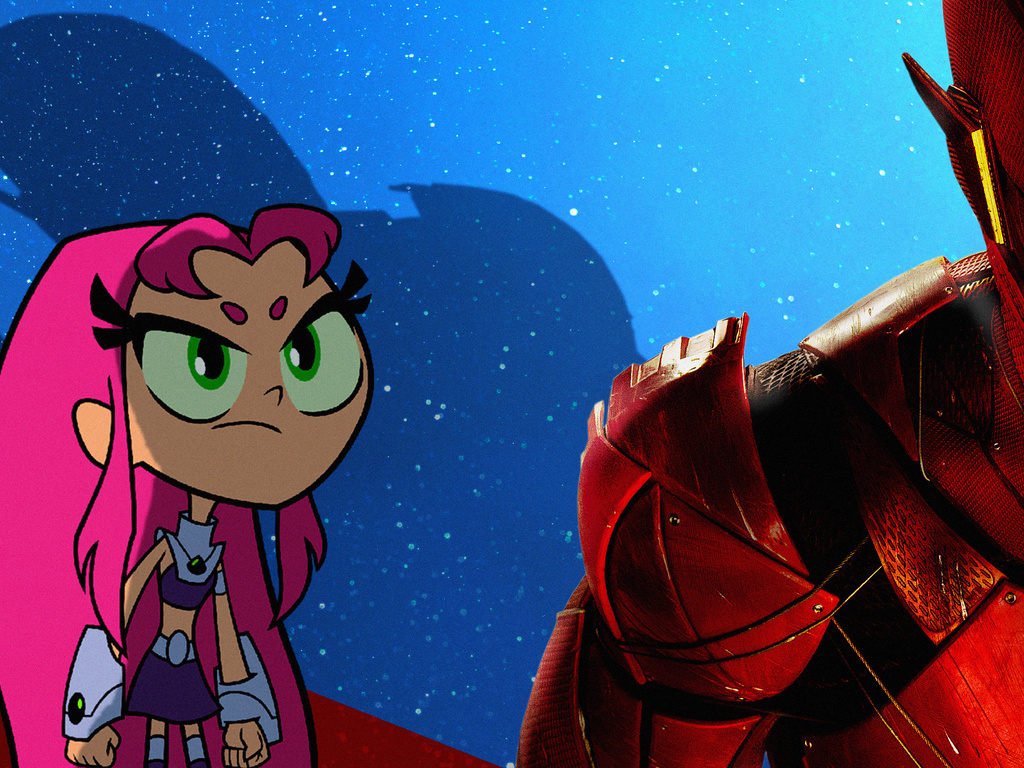 1024x768 Starfire In Teen Titans Go To The Movies 2018 Movie Wallpaper ...