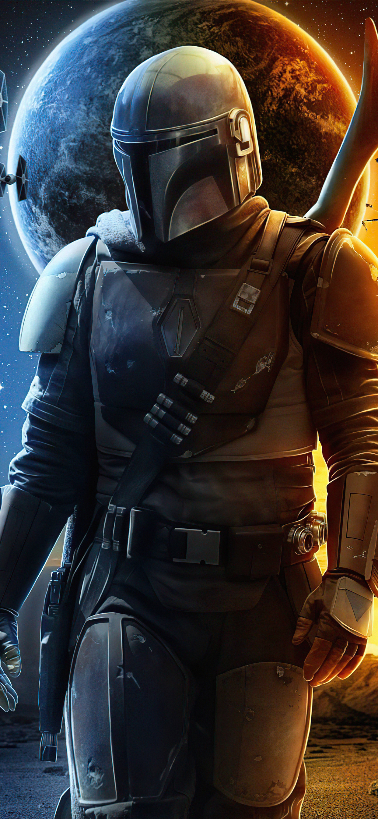 1242x2688 Starwars The Mandalorian 4k Iphone XS MAX HD 4k Wallpapers,  Images, Backgrounds, Photos and Pictures