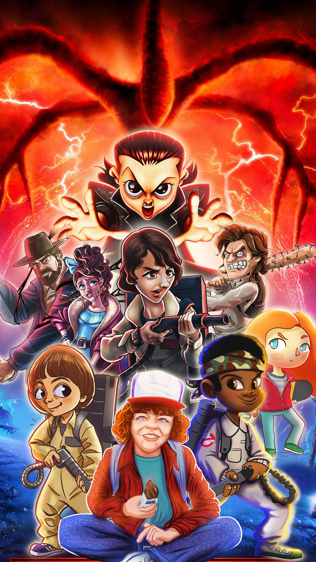 640x1136 Resolution Stranger Things Banner iPhone 55c5SSE Ipod Touch  Wallpaper  Wallpapers Den