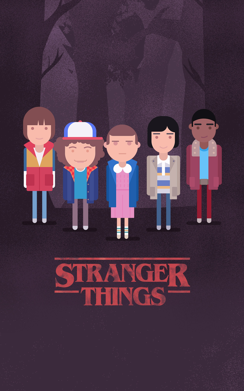 800x1280 Stranger Things Minimalism 4k Nexus 7,Samsung Galaxy Tab 10 ...