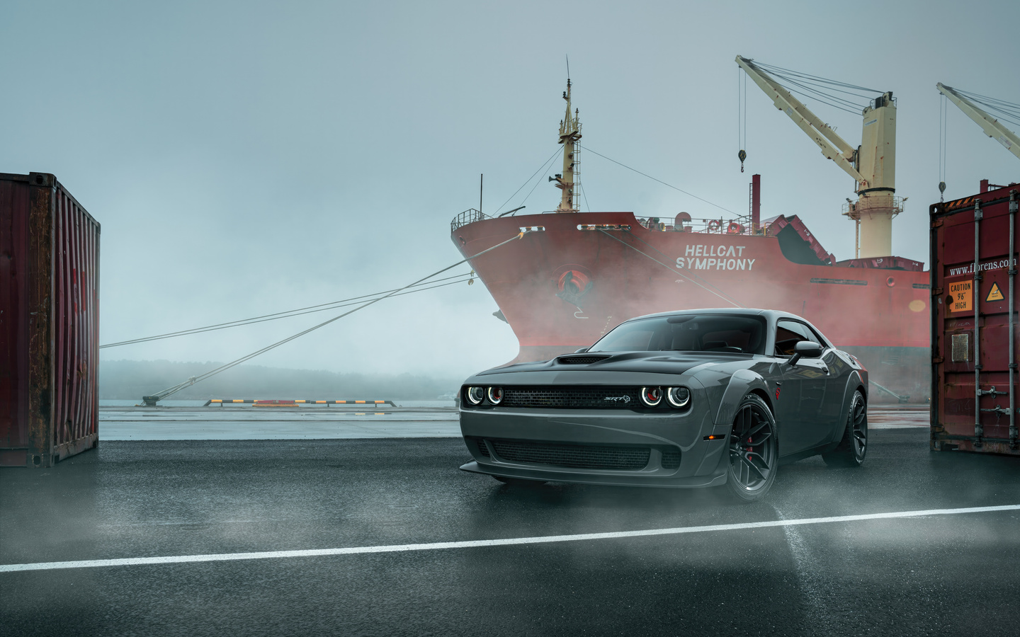 1440x900 Street Dominator Dodge Challenger Srt Wallpaper,1440x900 ...