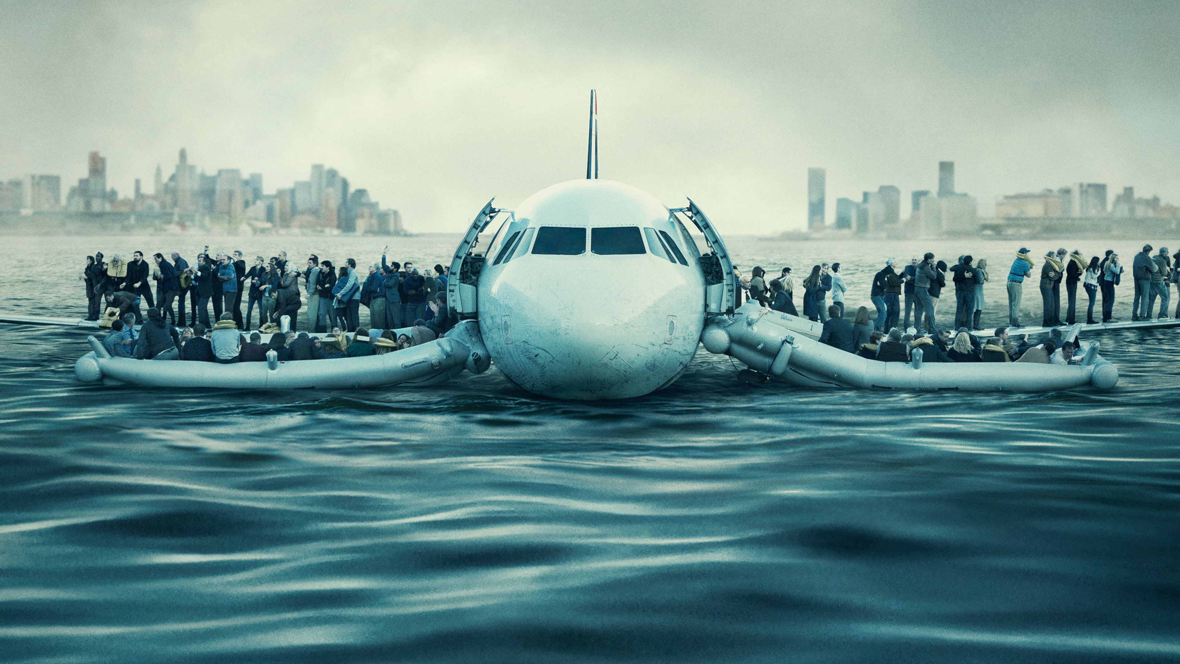 Самолет падает в воду. Чудо на Гудзоне / Sully (2016). Чудо на Гудзоне (2016) poster. Самолет чудо на Гудзоне.