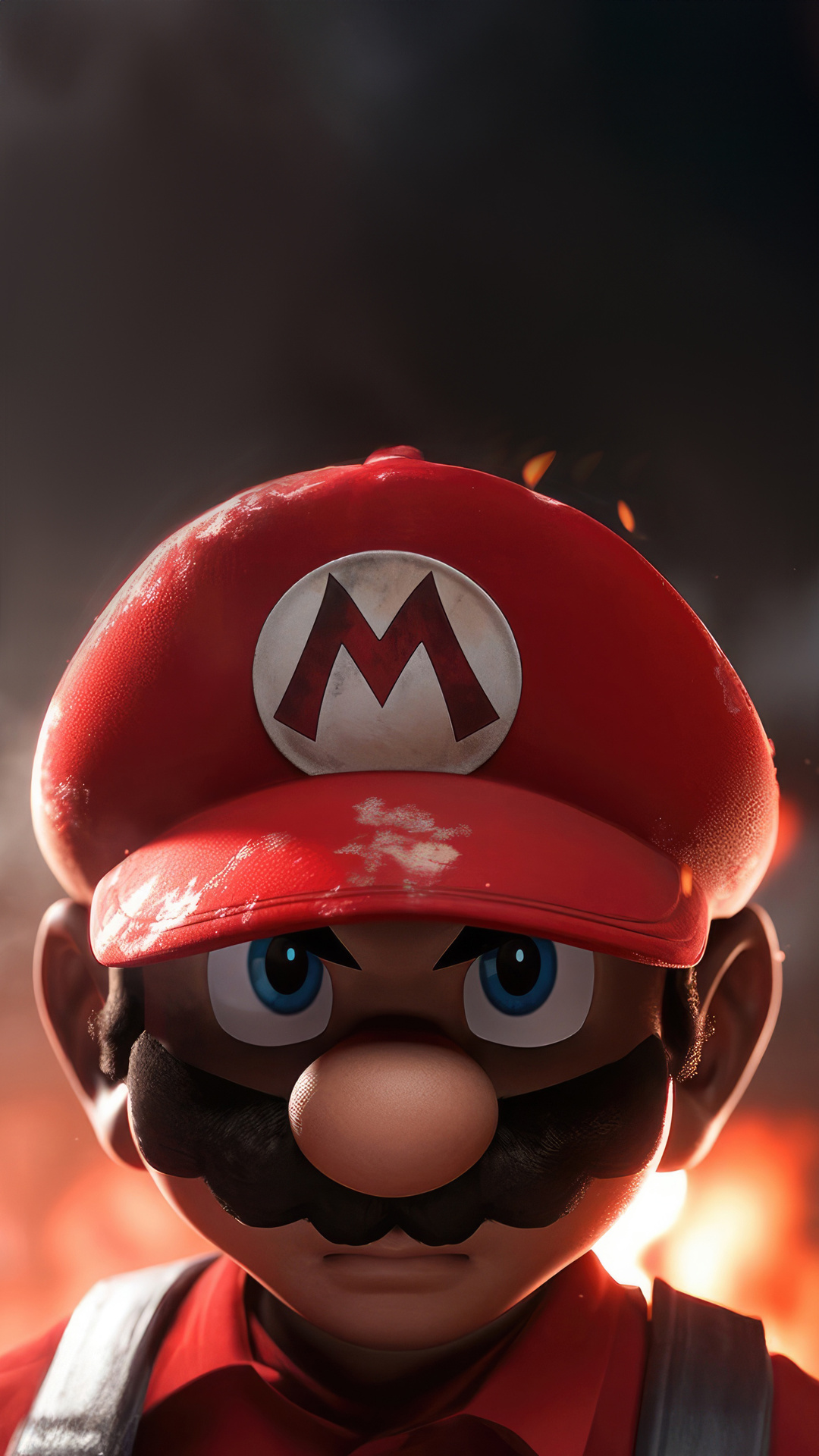 Download Super Mario 8K Phone Wallpaper