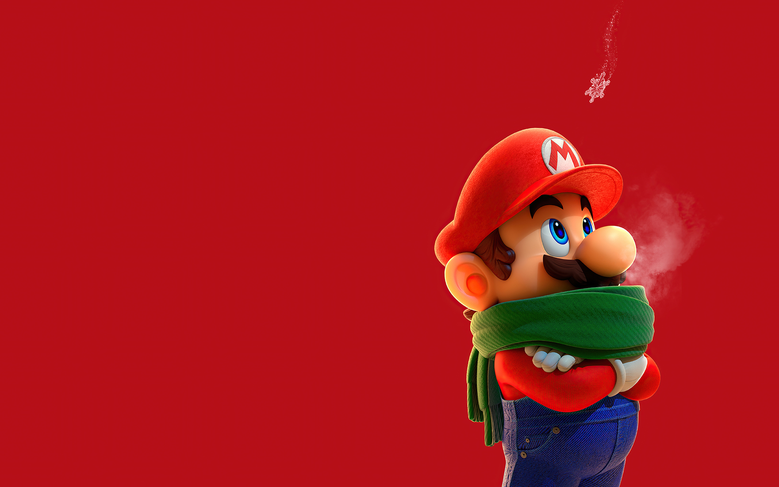 Tự tay làm hình nền theo phong cách Mario đón Tết