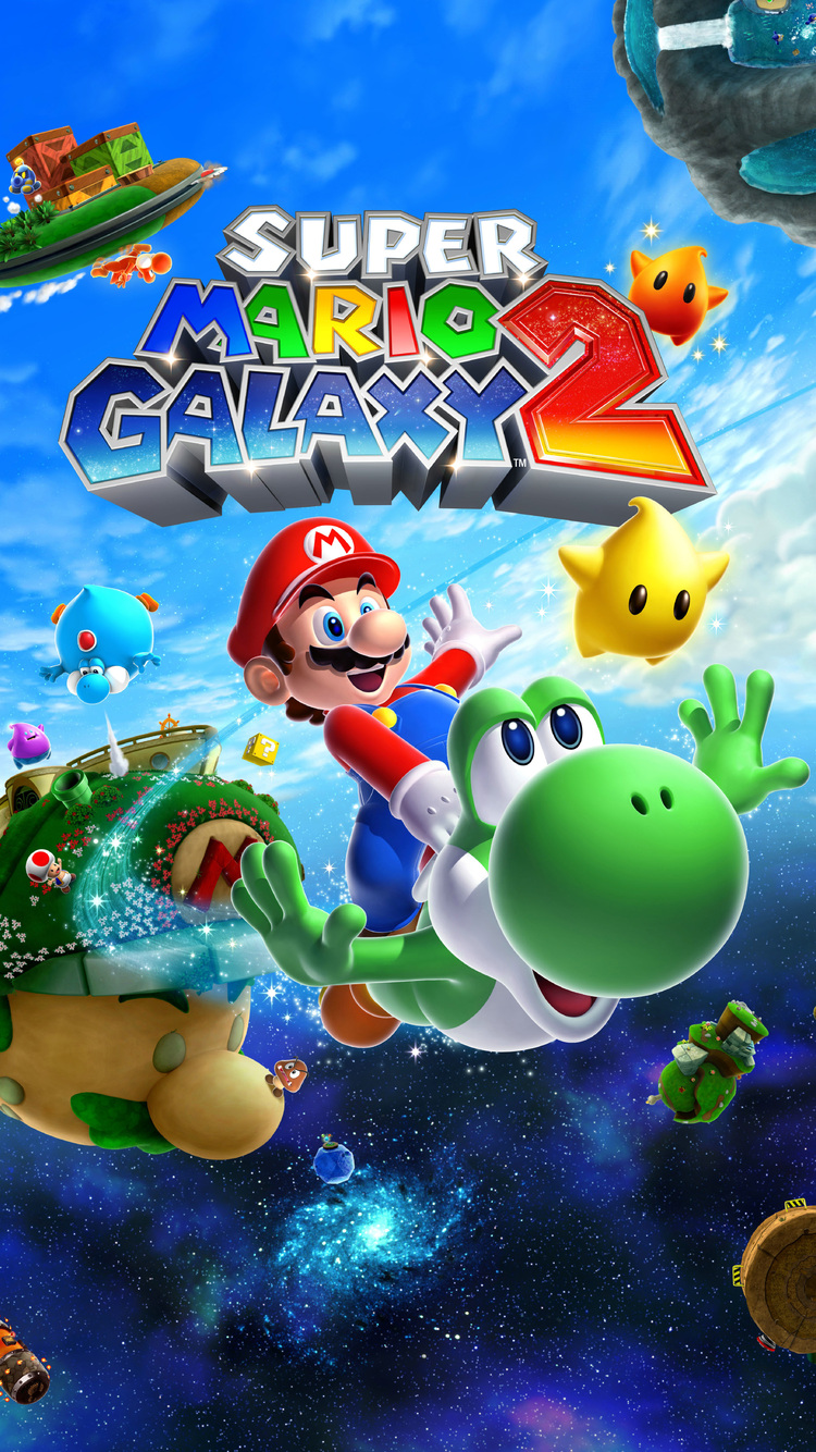 750x1334 Super Mario Galaxy 2 iPhone 6, iPhone 6S, iPhone 7 HD 4k Wallpapers,  Images, Backgrounds, Photos and Pictures