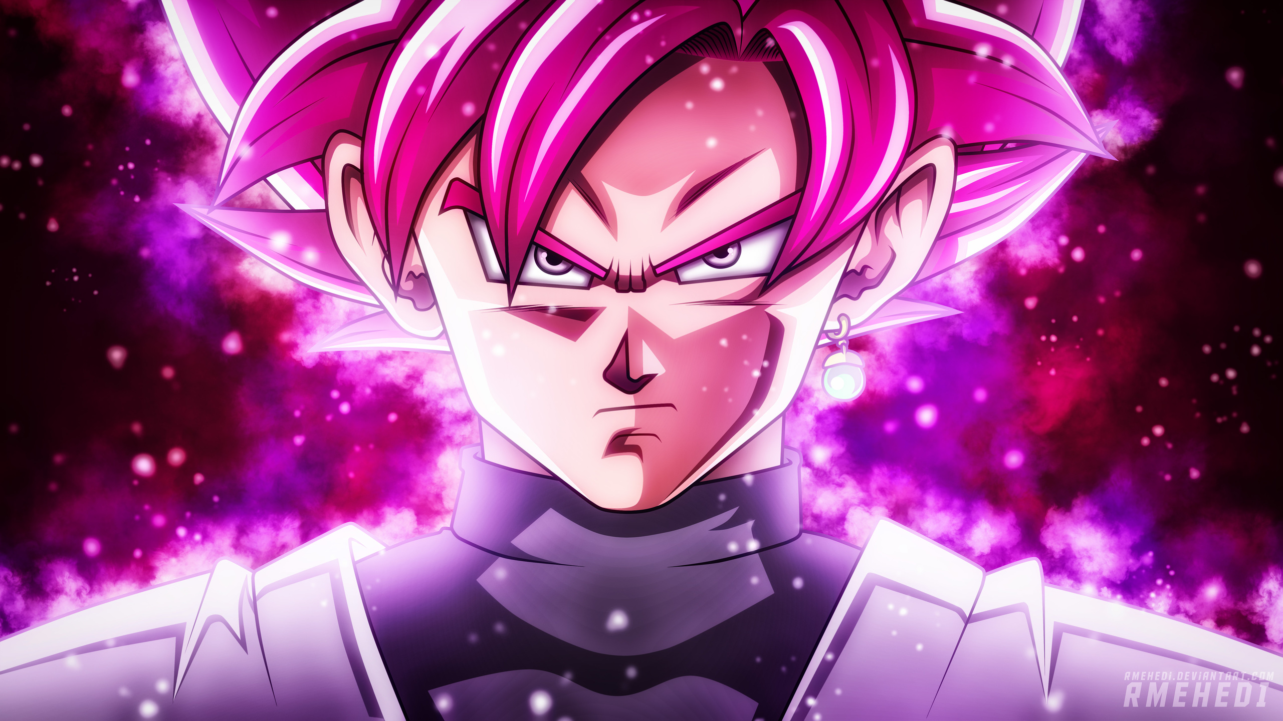 2560x1440 Super Saiyan Rose Bg 5k 1440P Resolution HD 4k Wallpapers,  Images, Backgrounds, Photos and Pictures