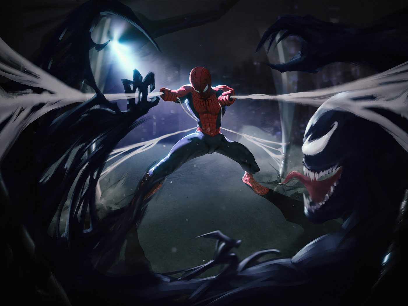 1400x1050 Super Spider Man Vs Venom 5k 1400x1050 Resolution HD 4k ...