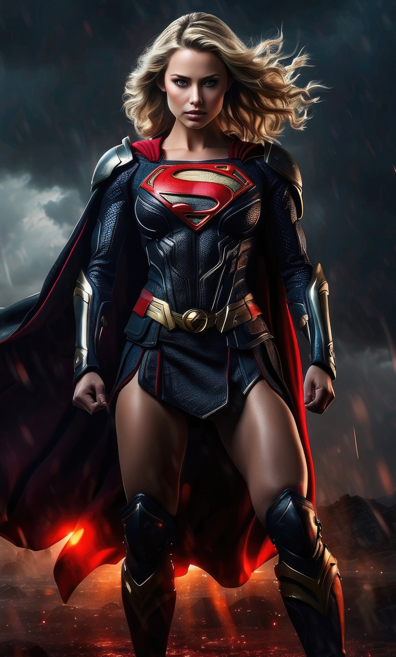 1280x2120 Supergirl Limitless Flight iPhone 6+ ,HD 4k Wallpapers,Images ...