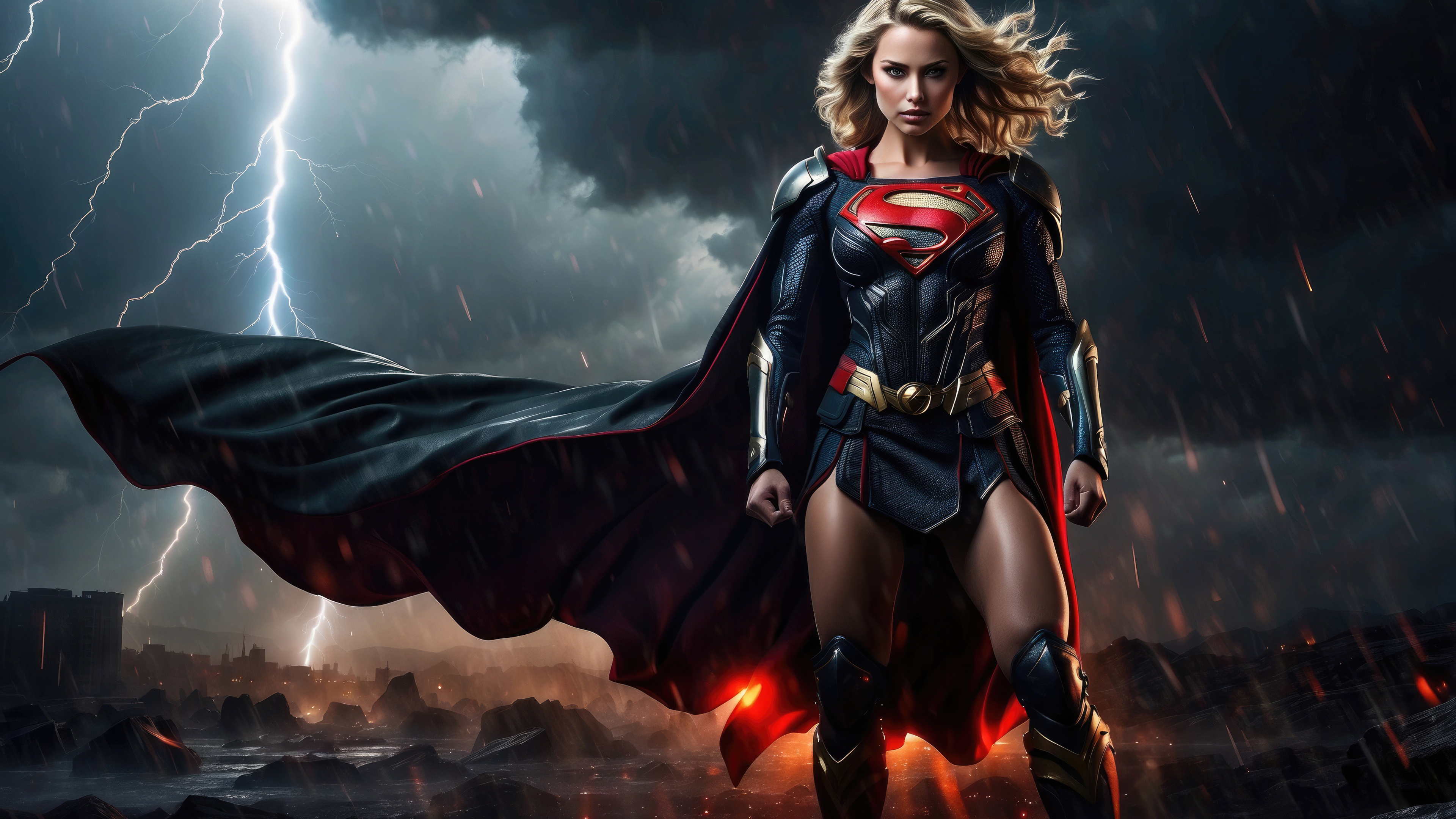 3840x2160 Supergirl Limitless Flight 4K ,HD 4k Wallpapers,Images ...