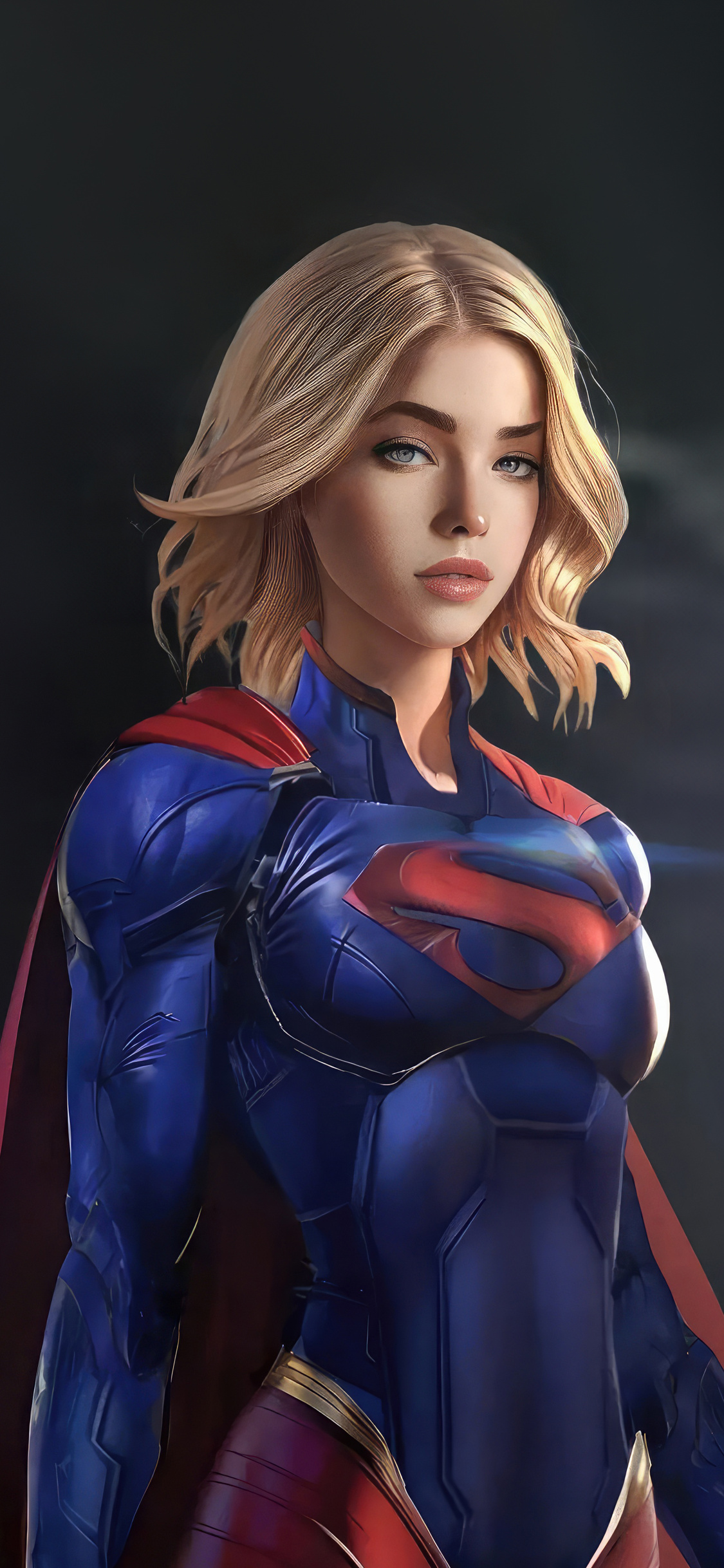 1125x2436 Supergirl Soar Flight Of Justice Iphone XS,Iphone 10,Iphone X ...