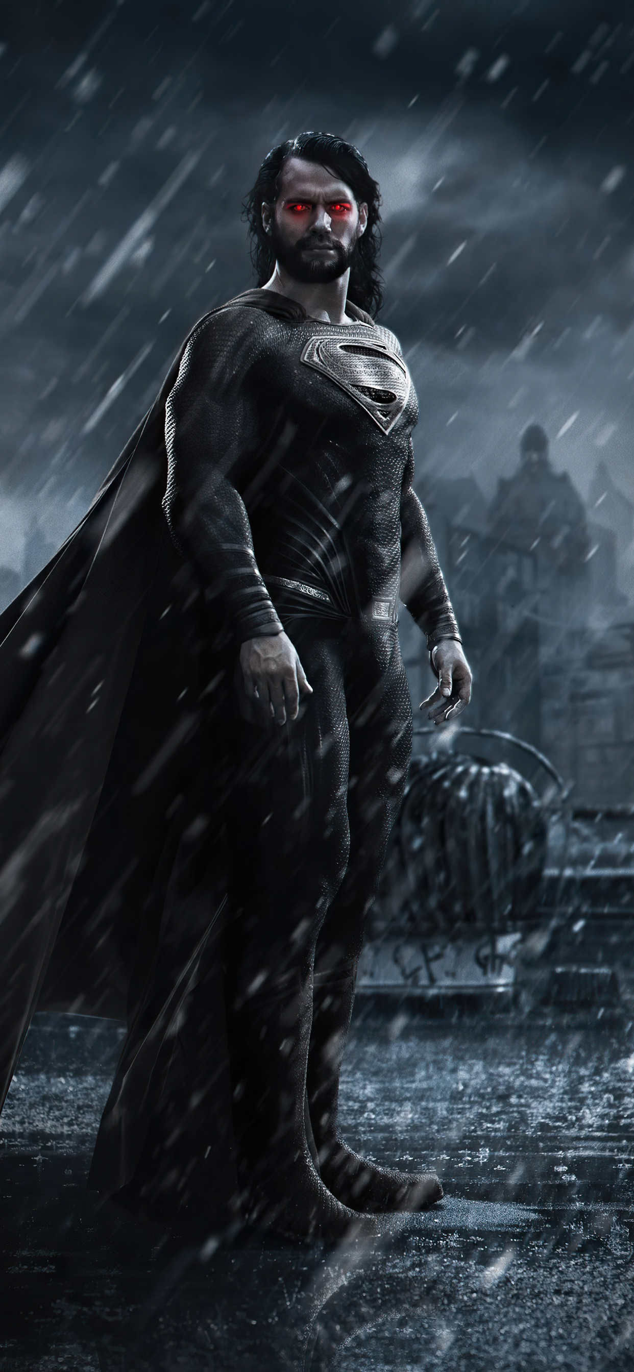 superman black suit pop