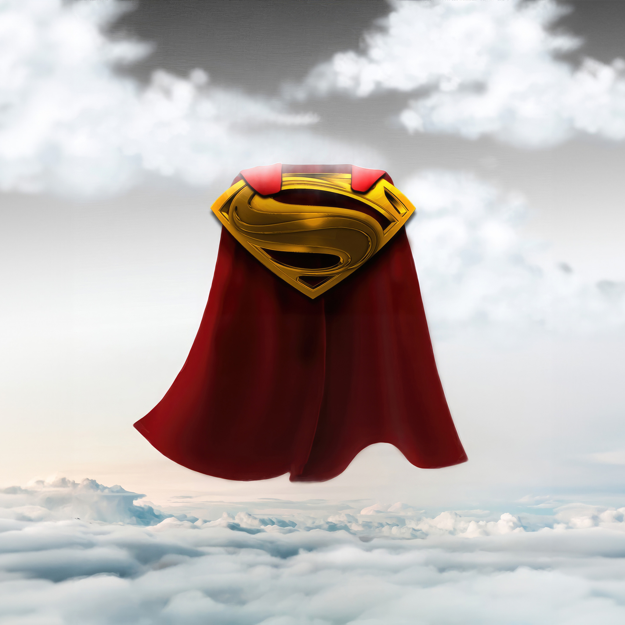2048x2048 Superman Cape 5k Ipad Air ,HD 4k Wallpapers,Images