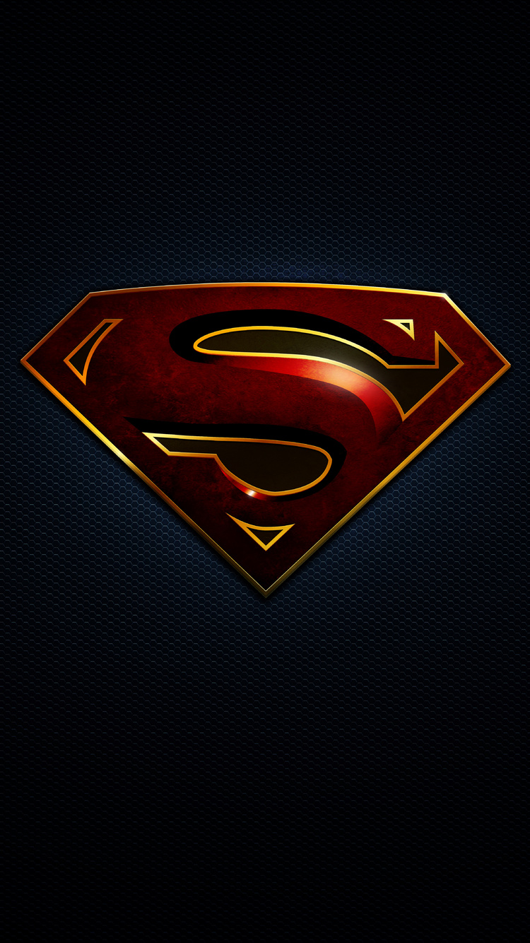 750x1334 Superman Logo 10k iPhone 6, iPhone 6S, iPhone 7 HD 4k Wallpapers,  Images, Backgrounds, Photos and Pictures