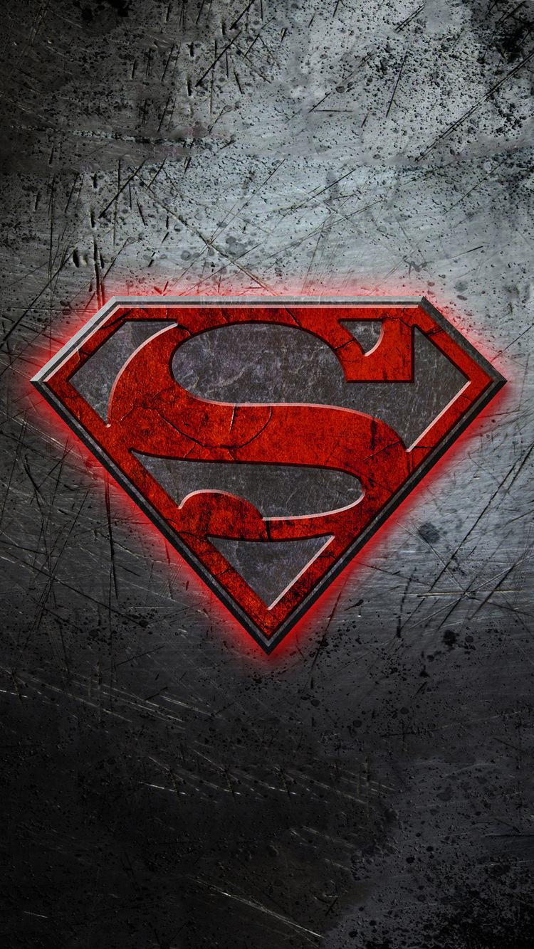 750x1334 Superman Logo 4k iPhone 6, iPhone 6S, iPhone 7 HD 4k Wallpapers,  Images, Backgrounds, Photos and Pictures