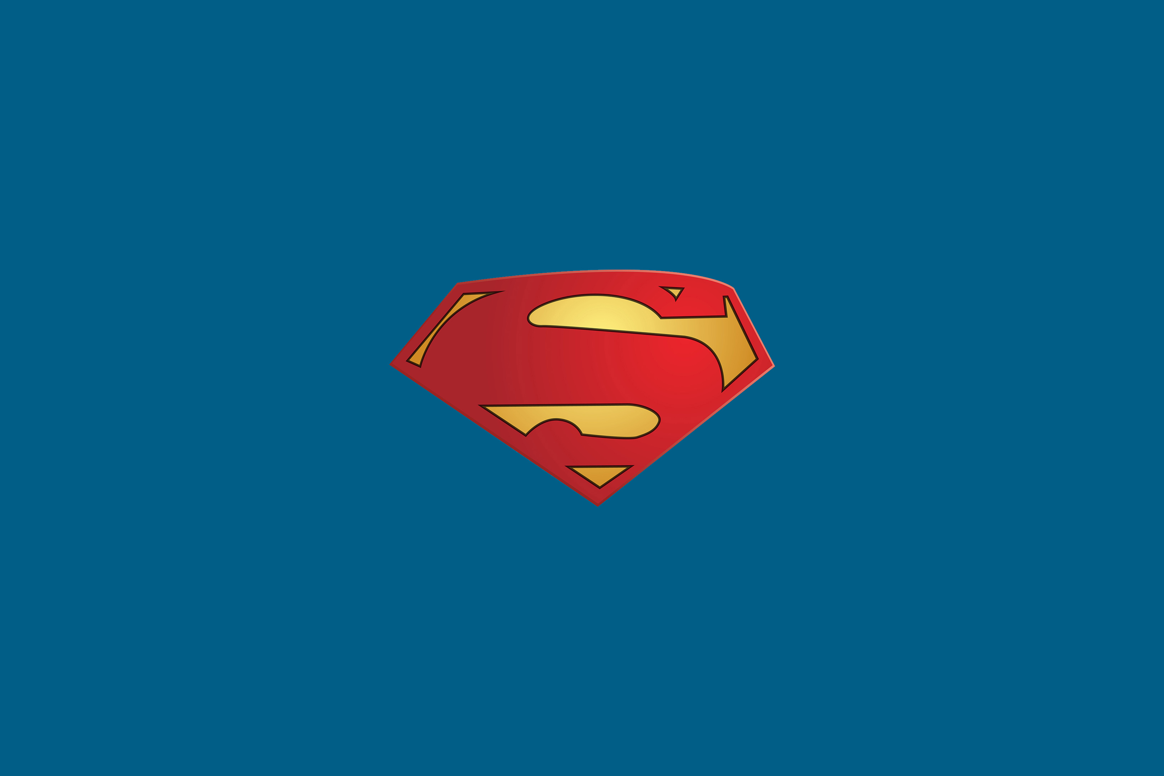 3840x2560 Superman Logo Minimal 3840x2560 Resolution HD 4k Wallpapers ...