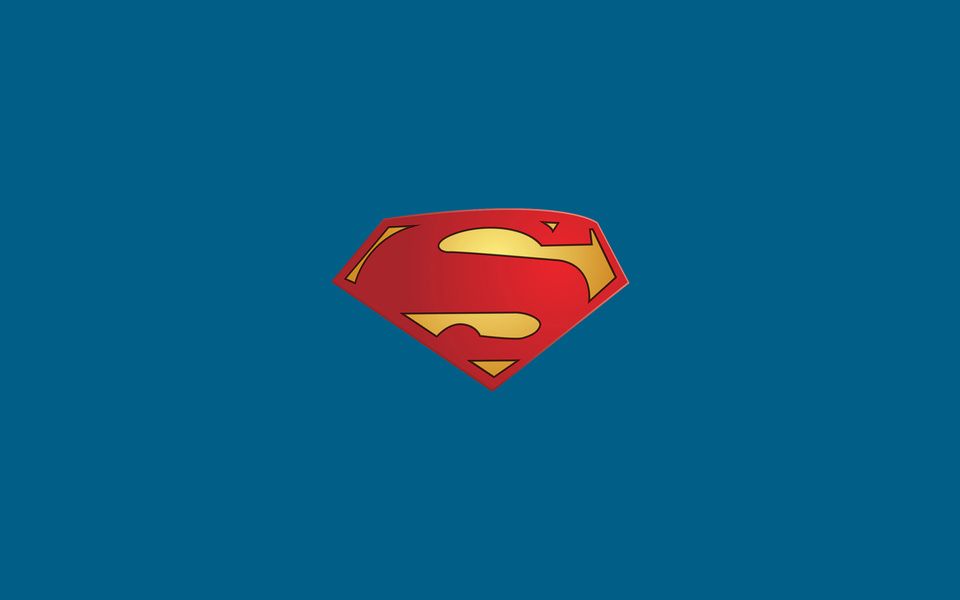 960x600 Superman Logo Minimal 960x600 Resolution HD 4k Wallpapers ...