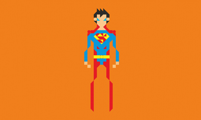 800x480 Superman Pixel Art 8k 800x480 Resolution HD 4k Wallpapers ...