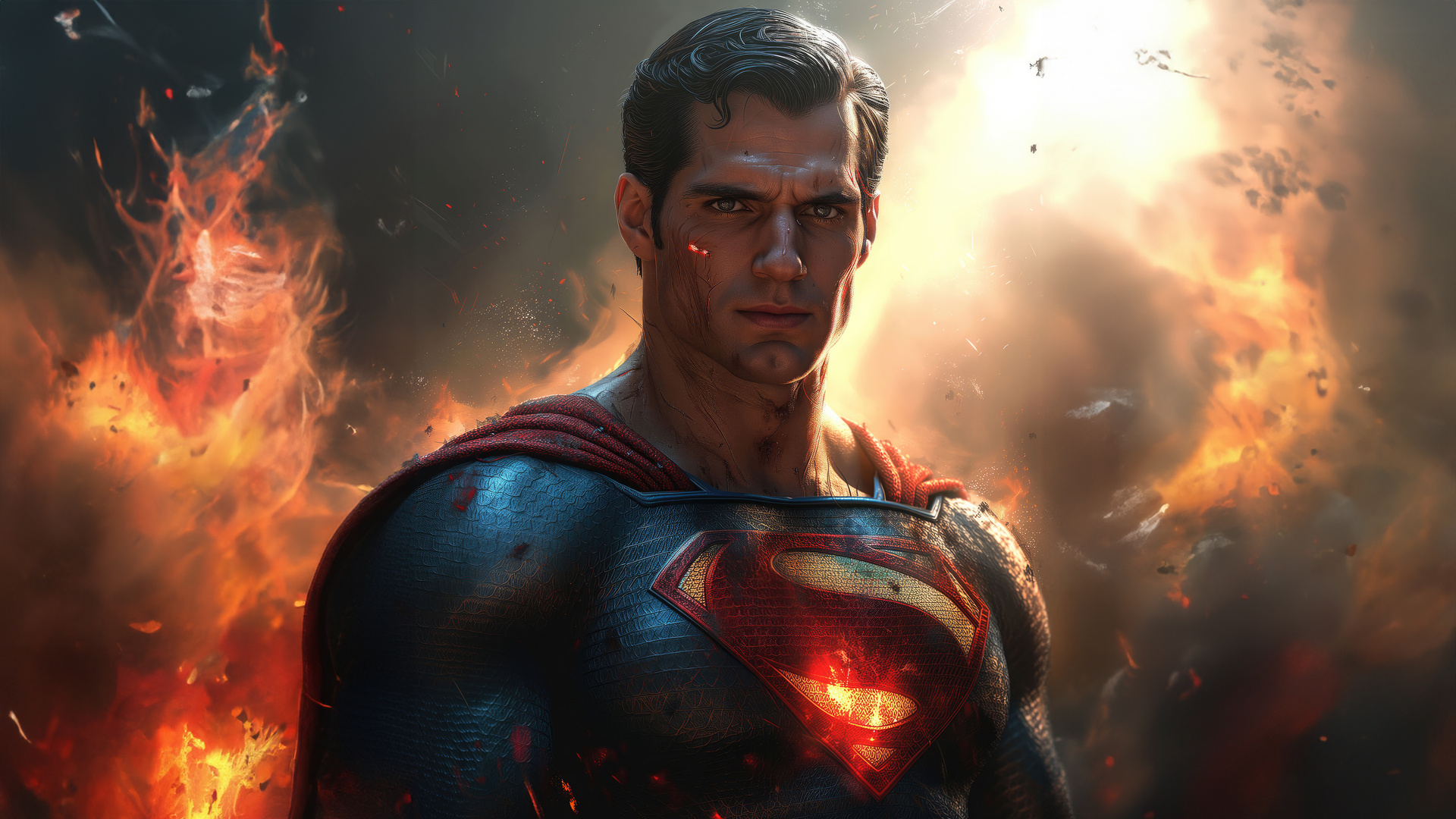 1920x1080 Superman Resolute After Battle Laptop Full HD 1080P ,HD 4k ...