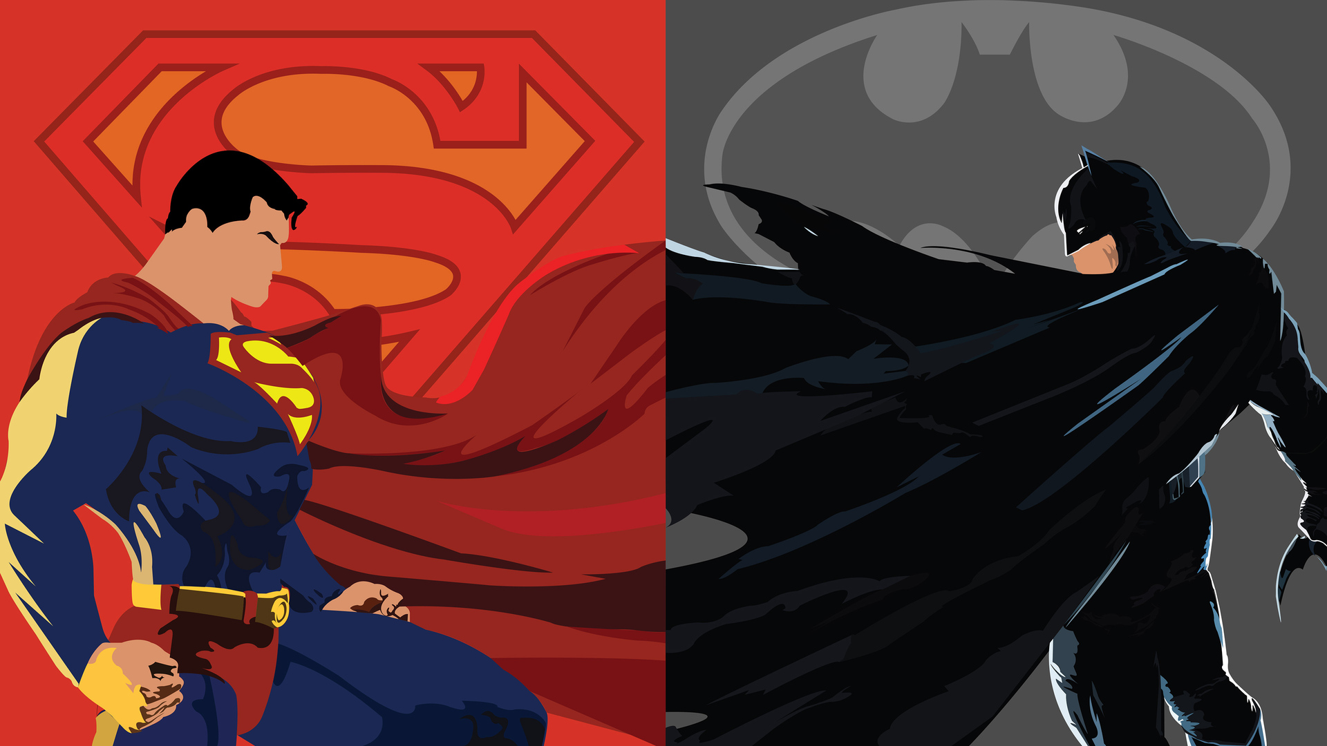 1920x1080 Superman Vs Batman 4k Art Laptop Full HD 1080P HD 4k Wallpapers,  Images, Backgrounds, Photos and Pictures