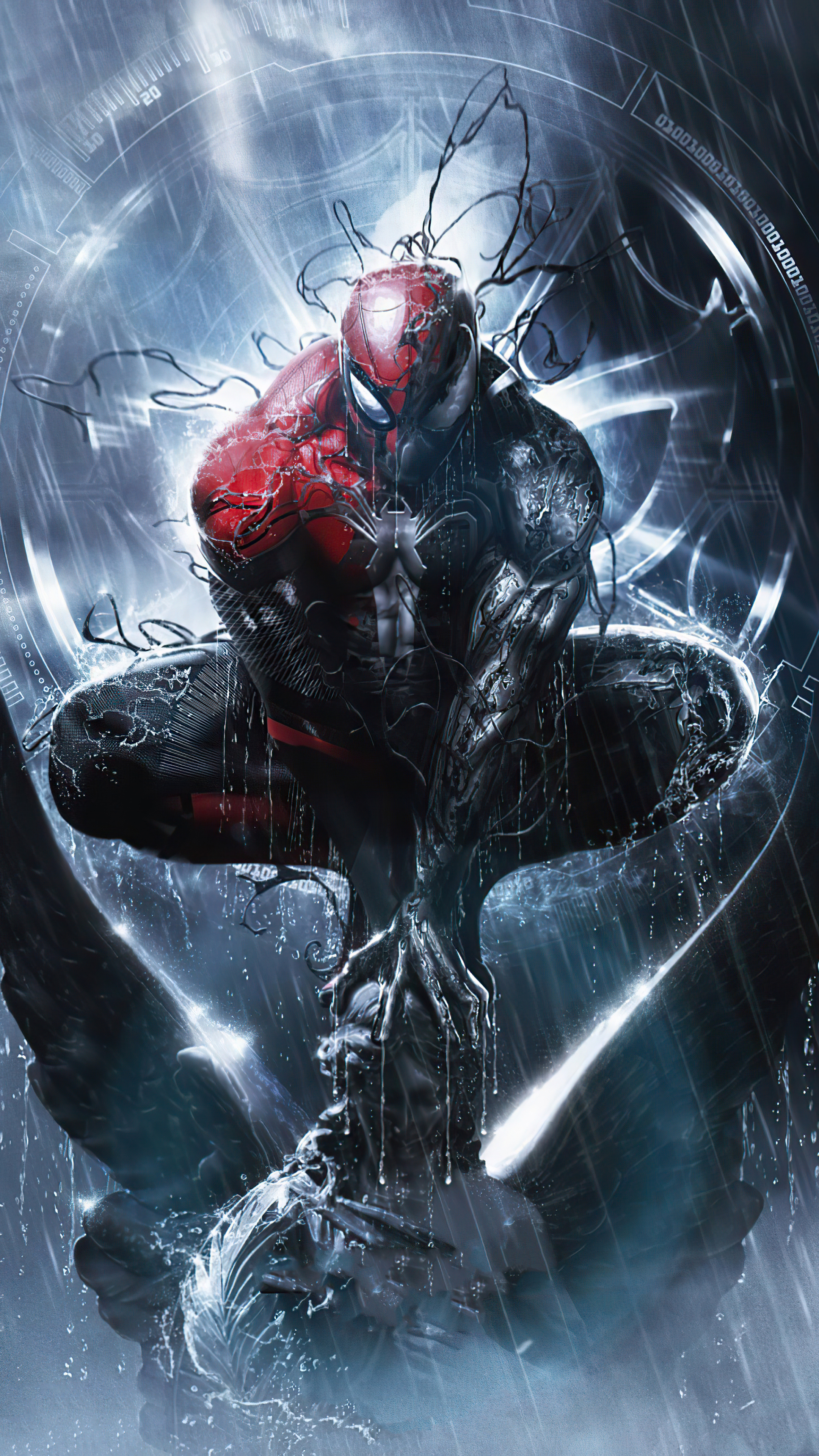 2160x3840 Symbiote Spiderman Comic Book Series 4k Sony Xperia X,XZ,Z5  Premium HD 4k Wallpapers, Images, Backgrounds, Photos and Pictures