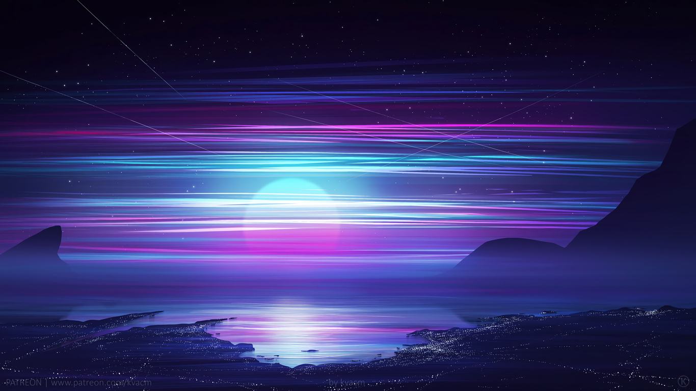 1366x768 Synthwave Of Retro Night 1366x768 Resolution HD 4k Wallpapers,  Images, Backgrounds, Photos and Pictures
