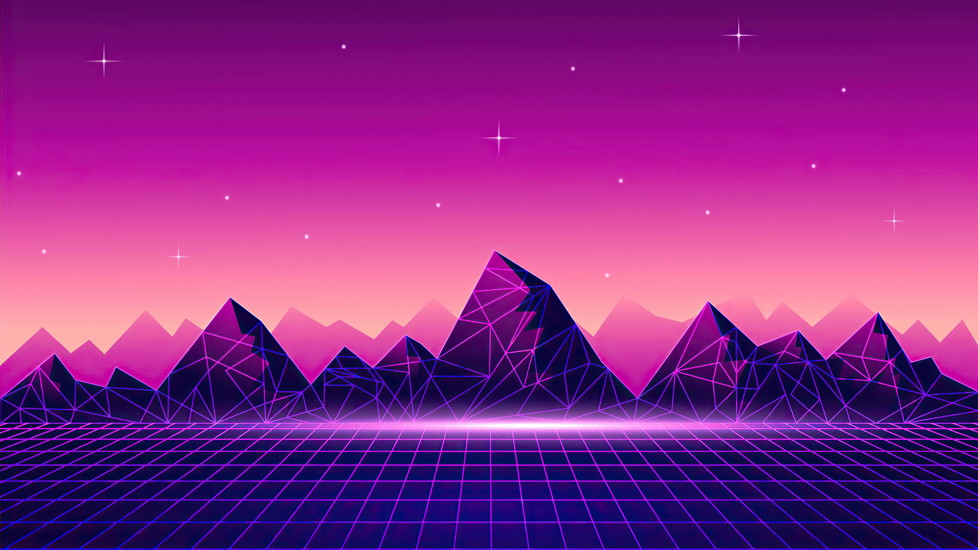 Synthwave City Wallpaper