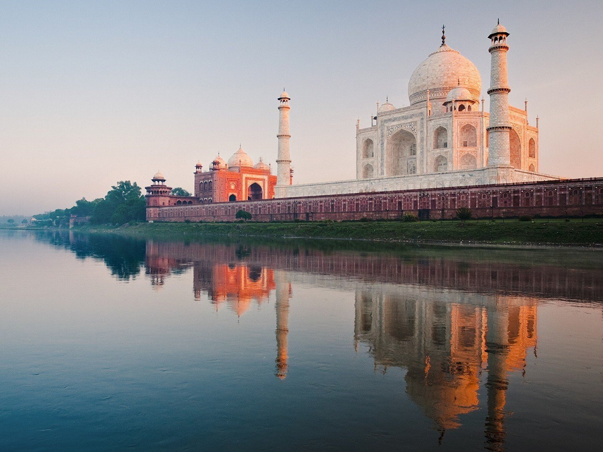 1920x1440 Taj Mahal River 1920x1440 Resolution HD 4k Wallpapers, Images ...