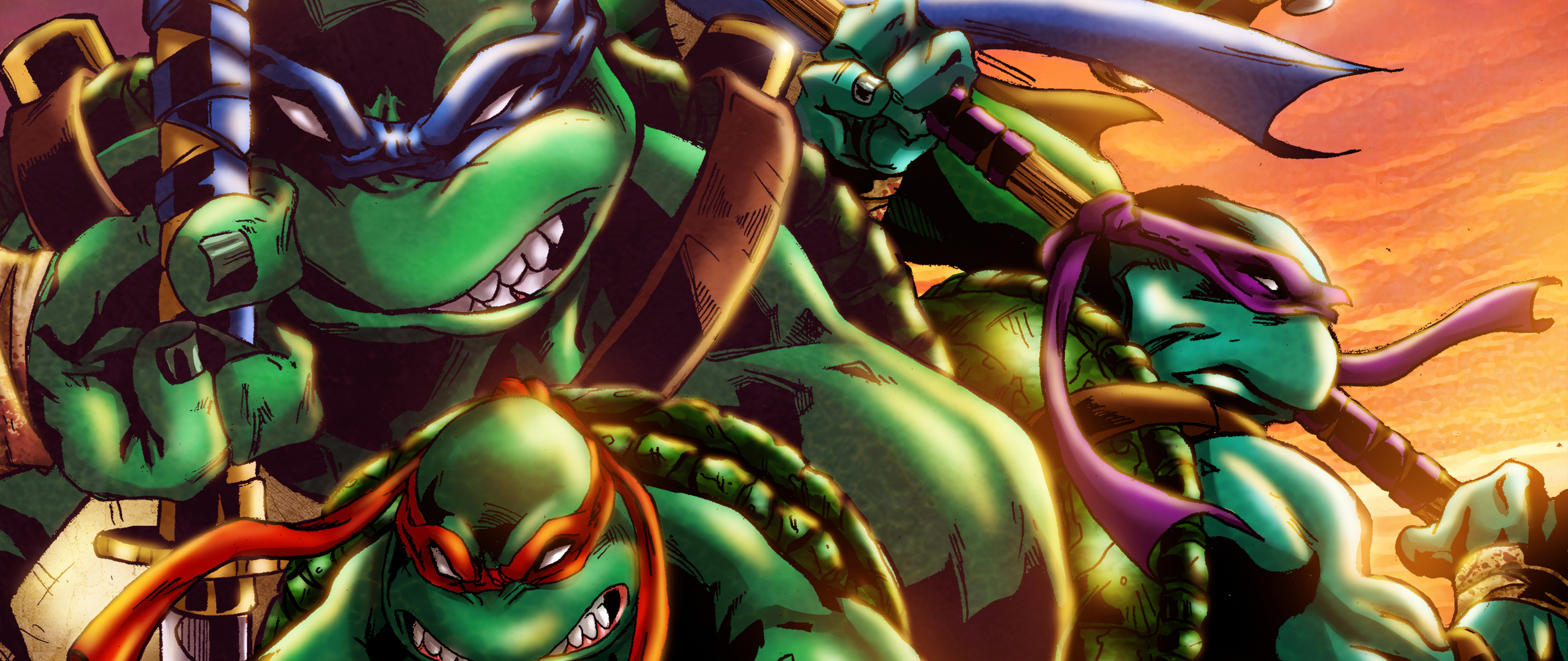 2560x1080 Teenage Mutant Ninja Turtles Art Wallpaper,2560x1080 ...