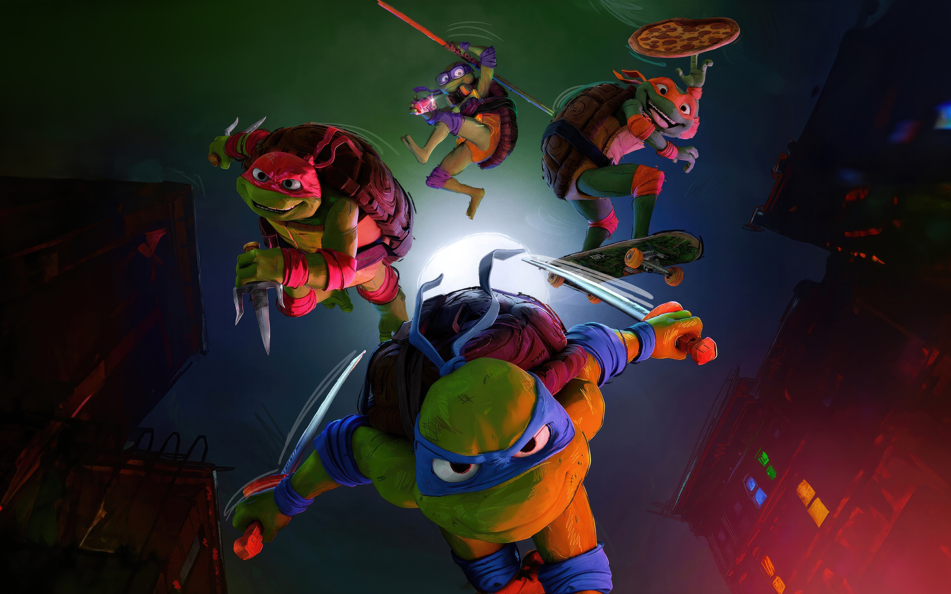 1920x1200 Teenage Mutant Ninja Turtles Mutant Mayhem 4k 1080p 