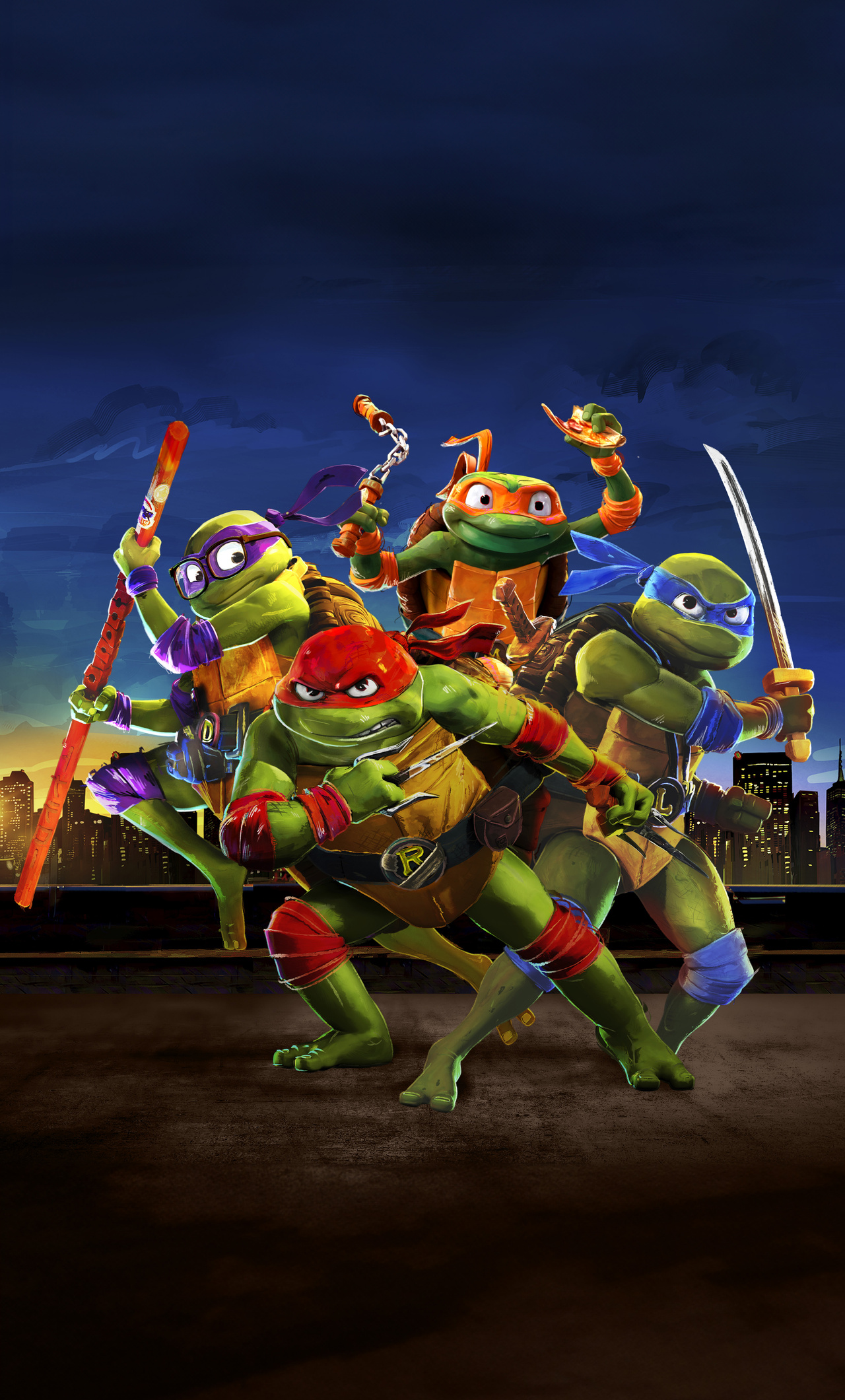 1280x2120 Teenage Mutant Ninja Turtles Mutant Mayhem Movie Iphone 6 