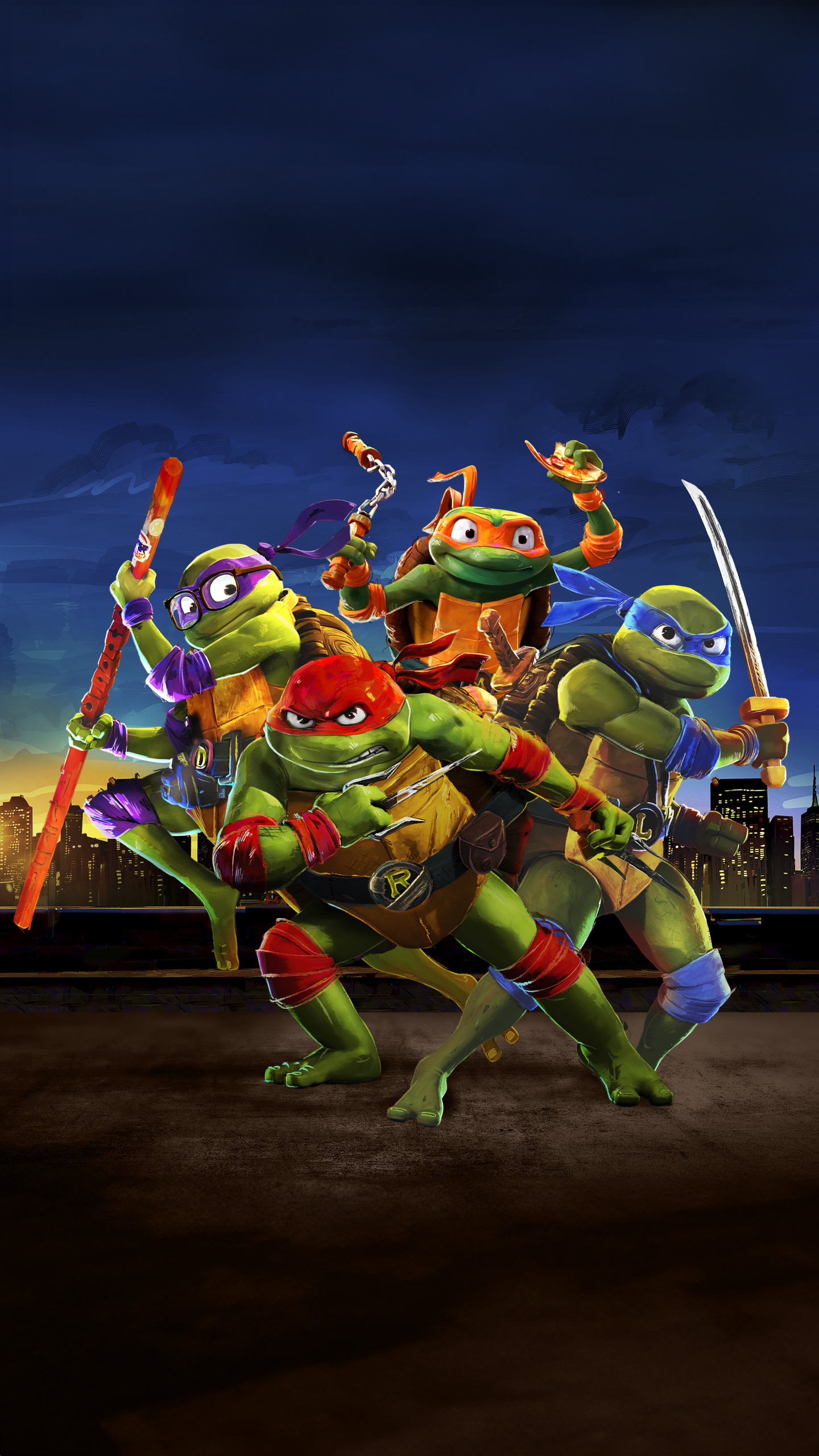 1440x2560 Teenage Mutant Ninja Turtles Mutant Mayhem Movie Samsung ...