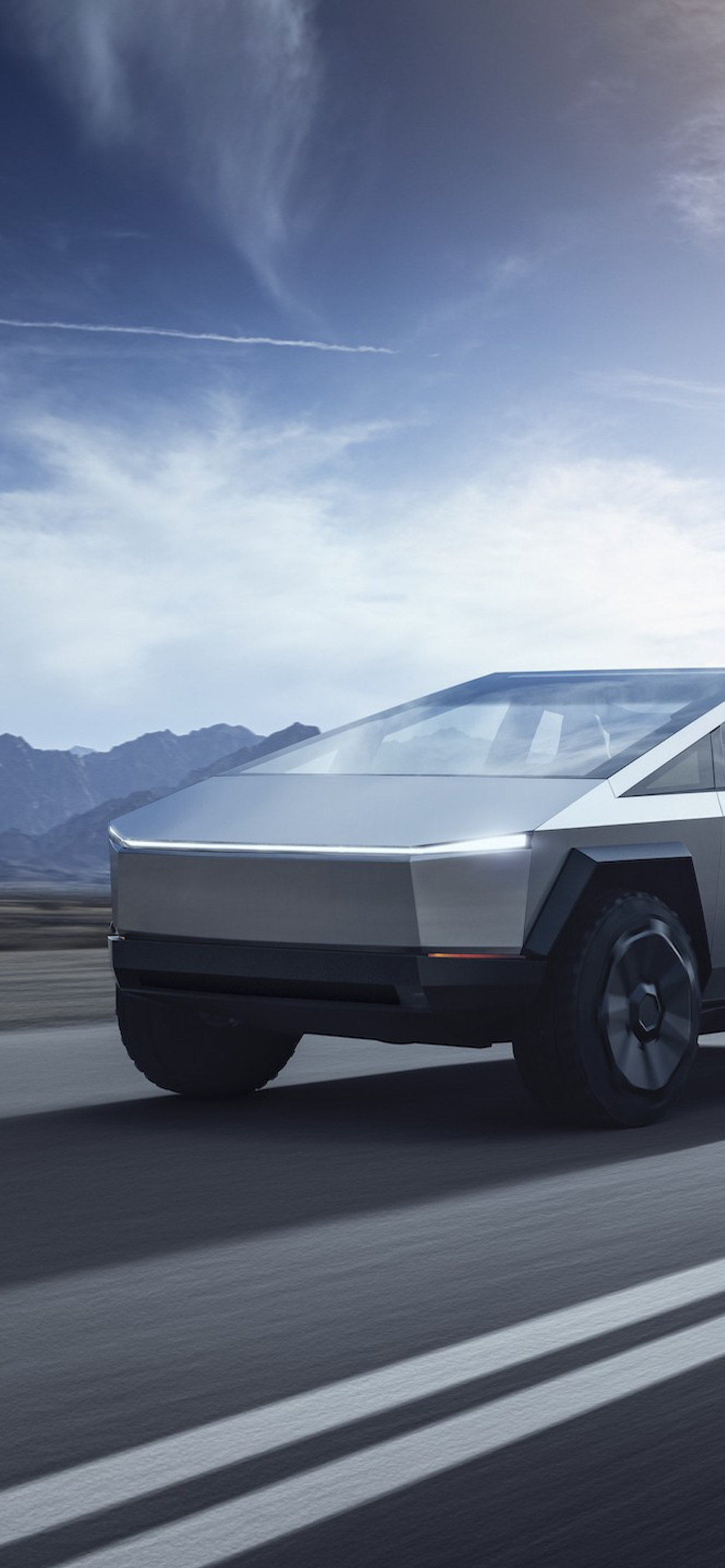 1242x2688 Tesla Cybertruck 2022 Iphone XS MAX HD 4k Wallpapers, Images