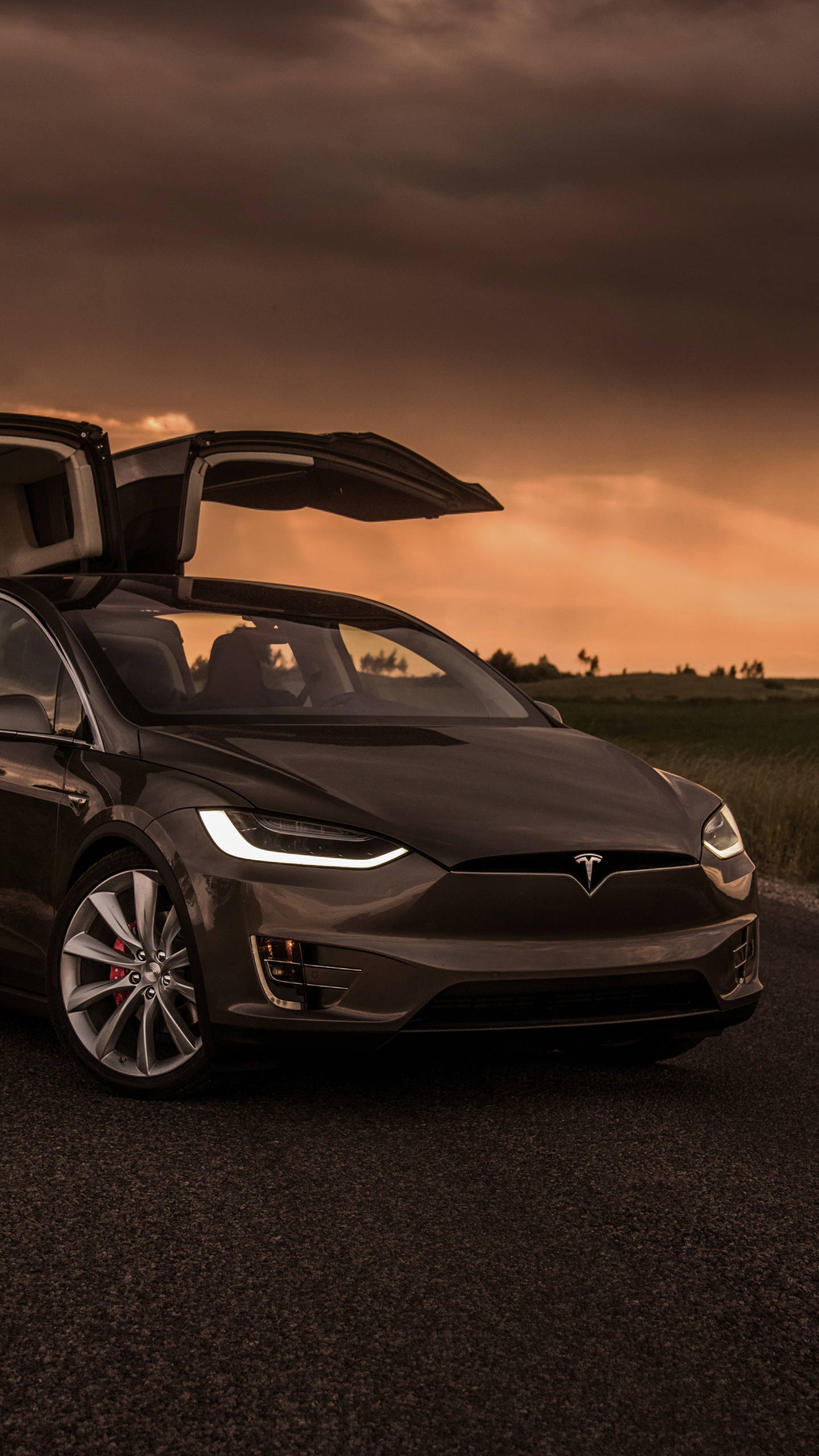 1440x2560 Tesla Model X Front Samsung Galaxy S6,S7 ,Google Pixel XL ,Nexus  6,6P ,LG G5 HD 4k Wallpapers, Images, Backgrounds, Photos and Pictures
