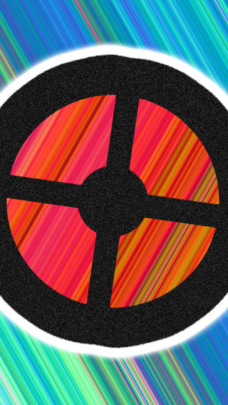 TF2 Logo Abstract Wallpaper In 320x568 Resolution