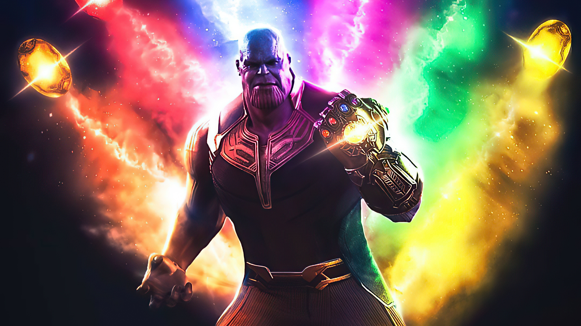 Bộ hình nền kẻ ác nhân Thanos mạnh nhất vũ trụ Marvel
