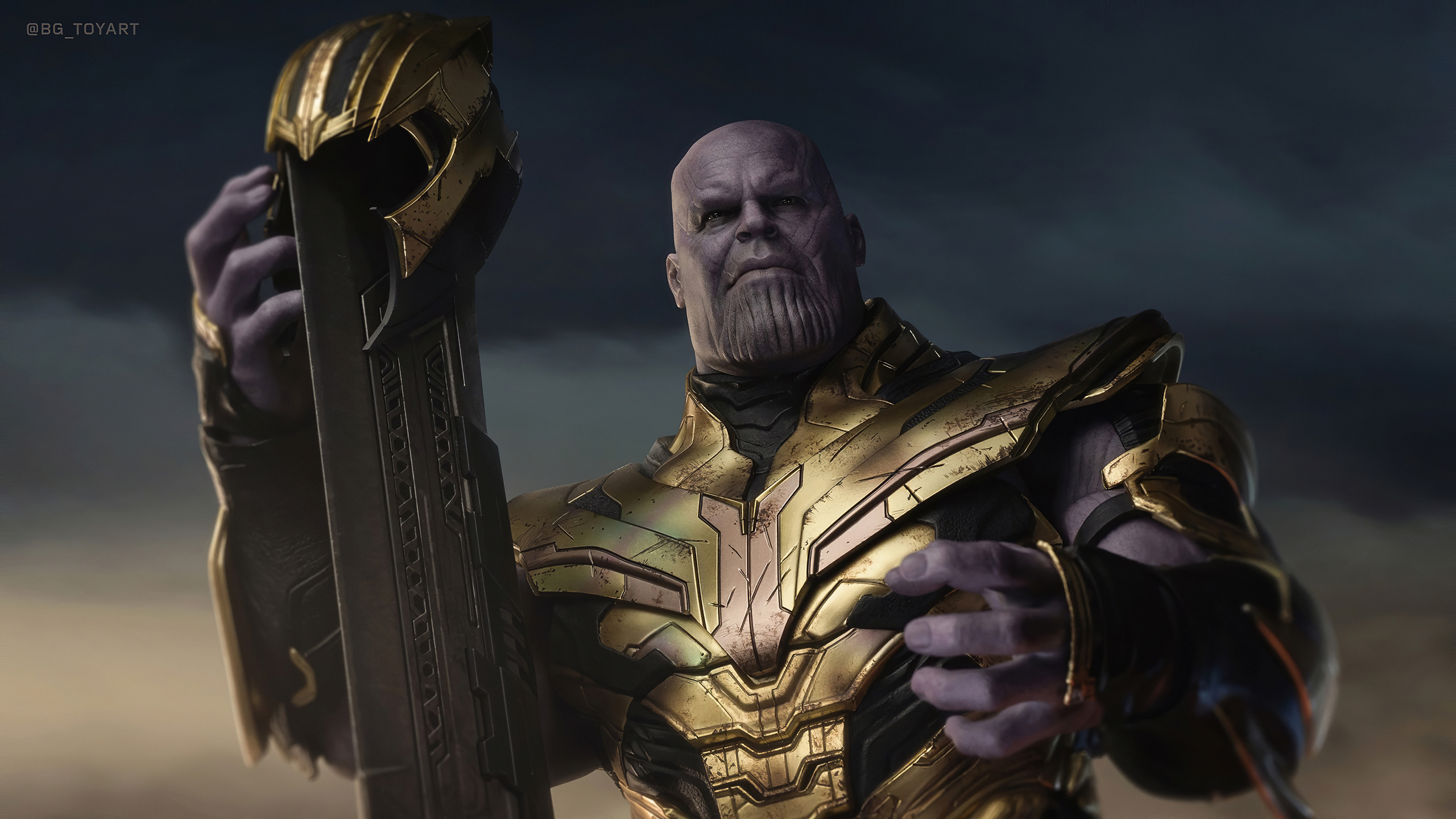 2560x1440 Thanos Ready For Fight 4k 1440P Resolution ,HD 4k Wallpapers ...